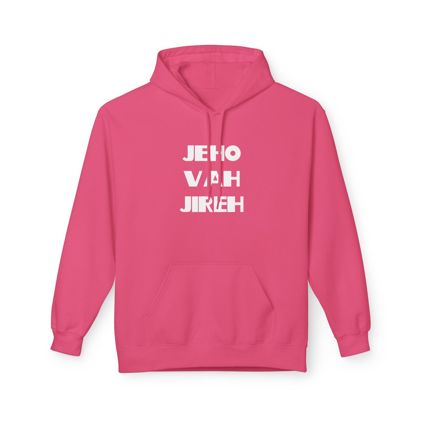 Jehovah Jireh Hoodie — Minimalist Christian Faith Pullover