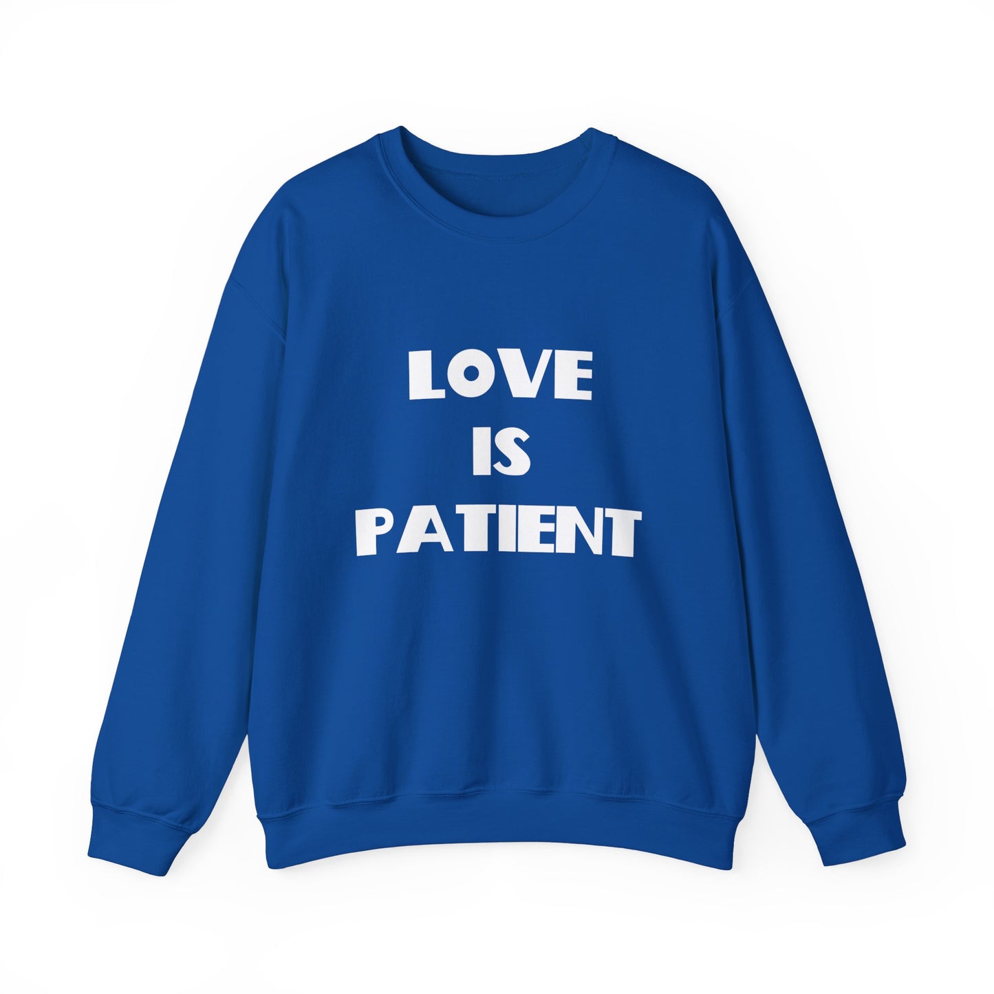 Love is Patient Christian Sweatshirt, Christian Gifts, Christian Back To School Gifts, Church Outfits