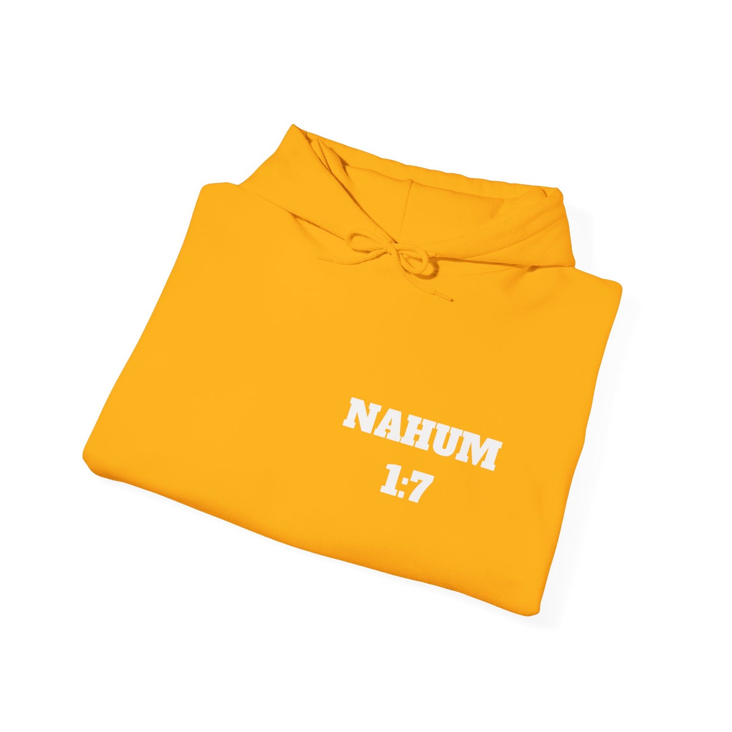 Nahum 1:7 Bible Christian Hoodie, Christian Gifts, Christian Back To School Gifts, Trendy Christian Apparel