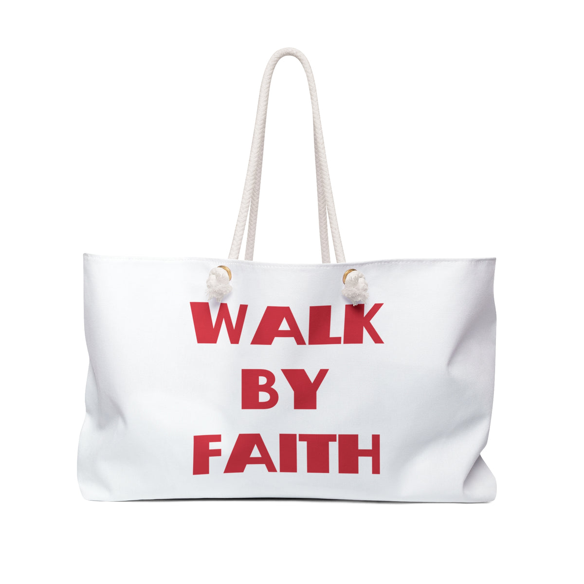 Walk By Faith Christian Weekend Bag