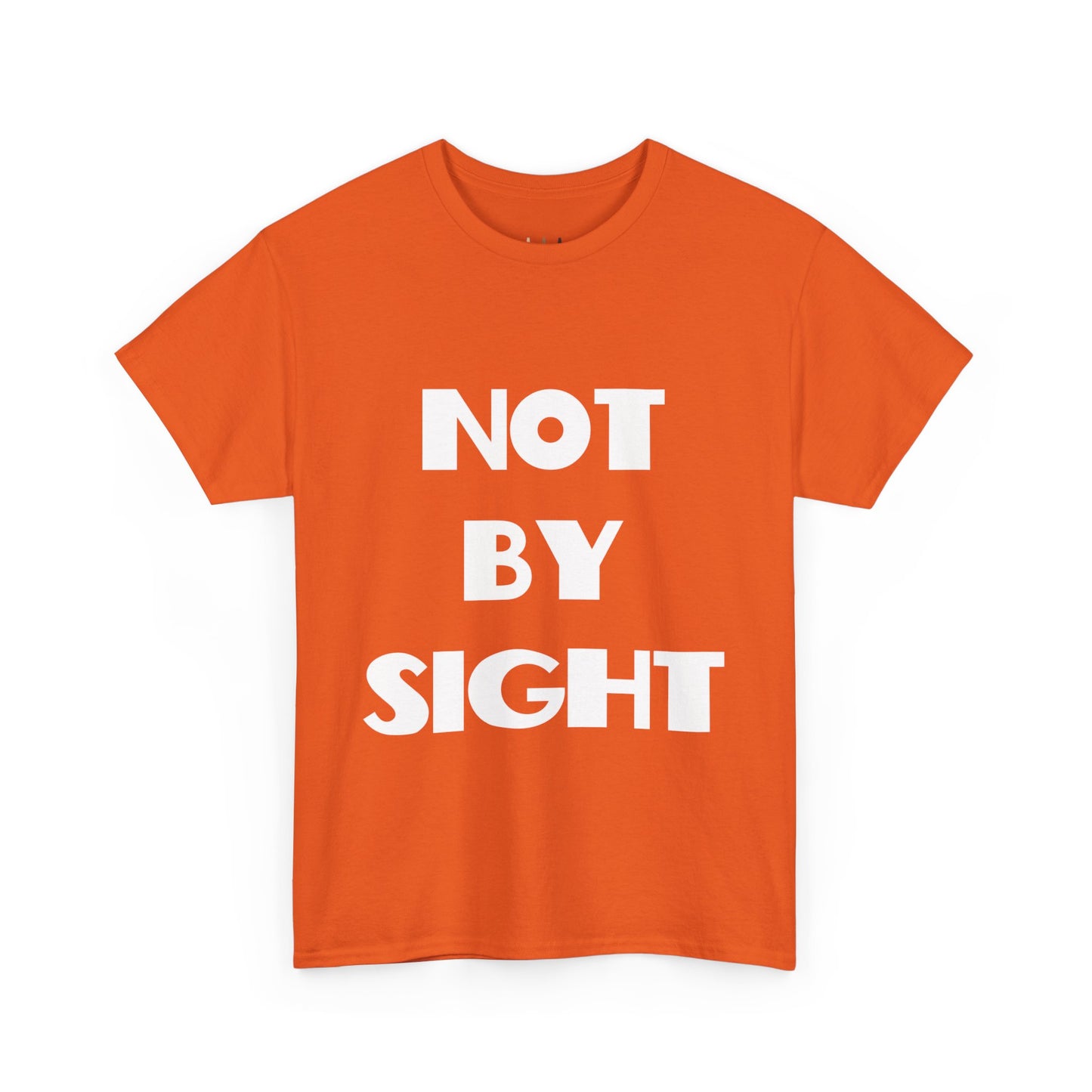 Not By Sight Christian T-Shirt, Christian Gifts, Christian Back To School Gifts, Trendy Christian Apparel