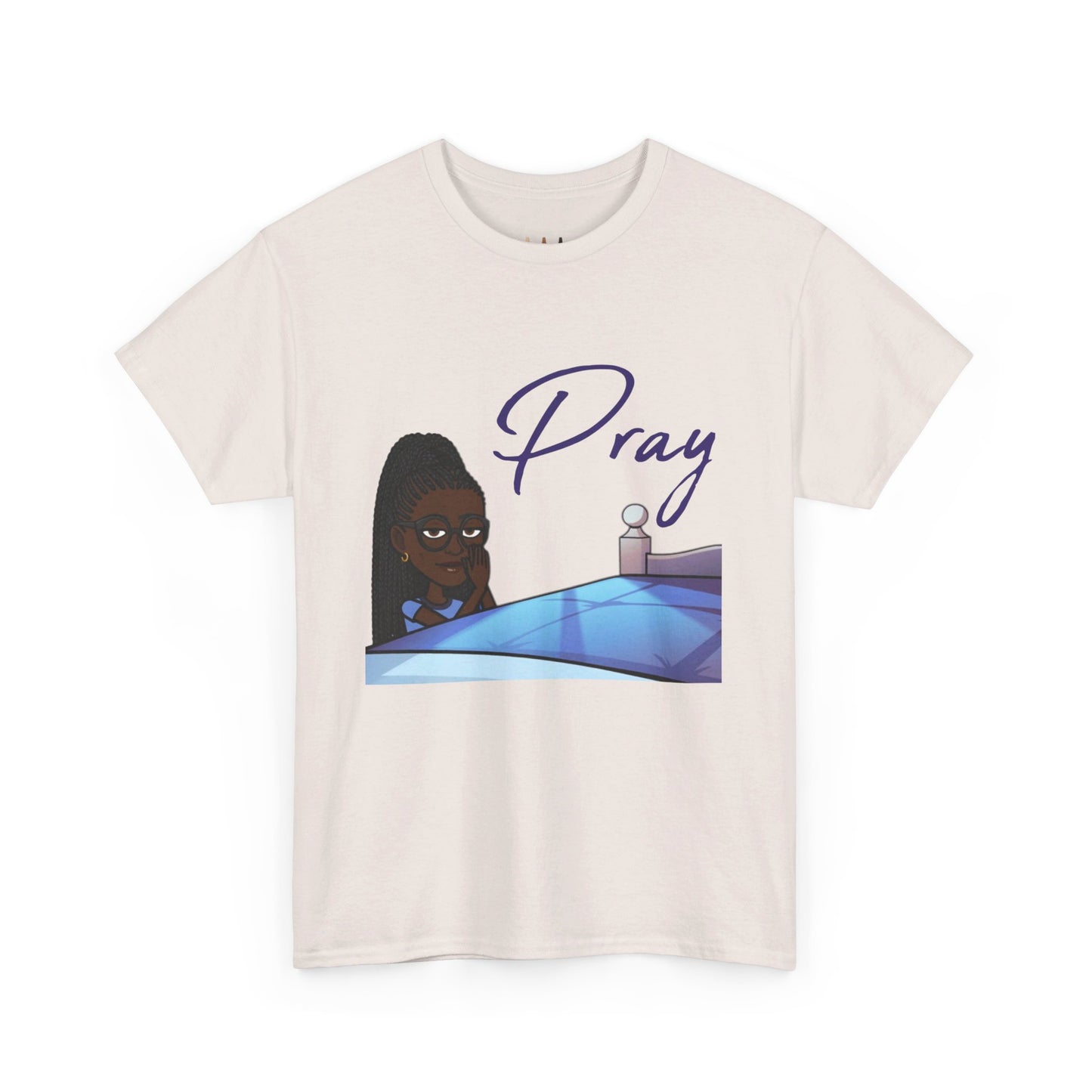 Praying Bitmoji Christian Women's TShirt, Women's Easter Outfit, Easter Gifts, Women's Easter Gifts, Christian Women's Clothing, Pray TShirt