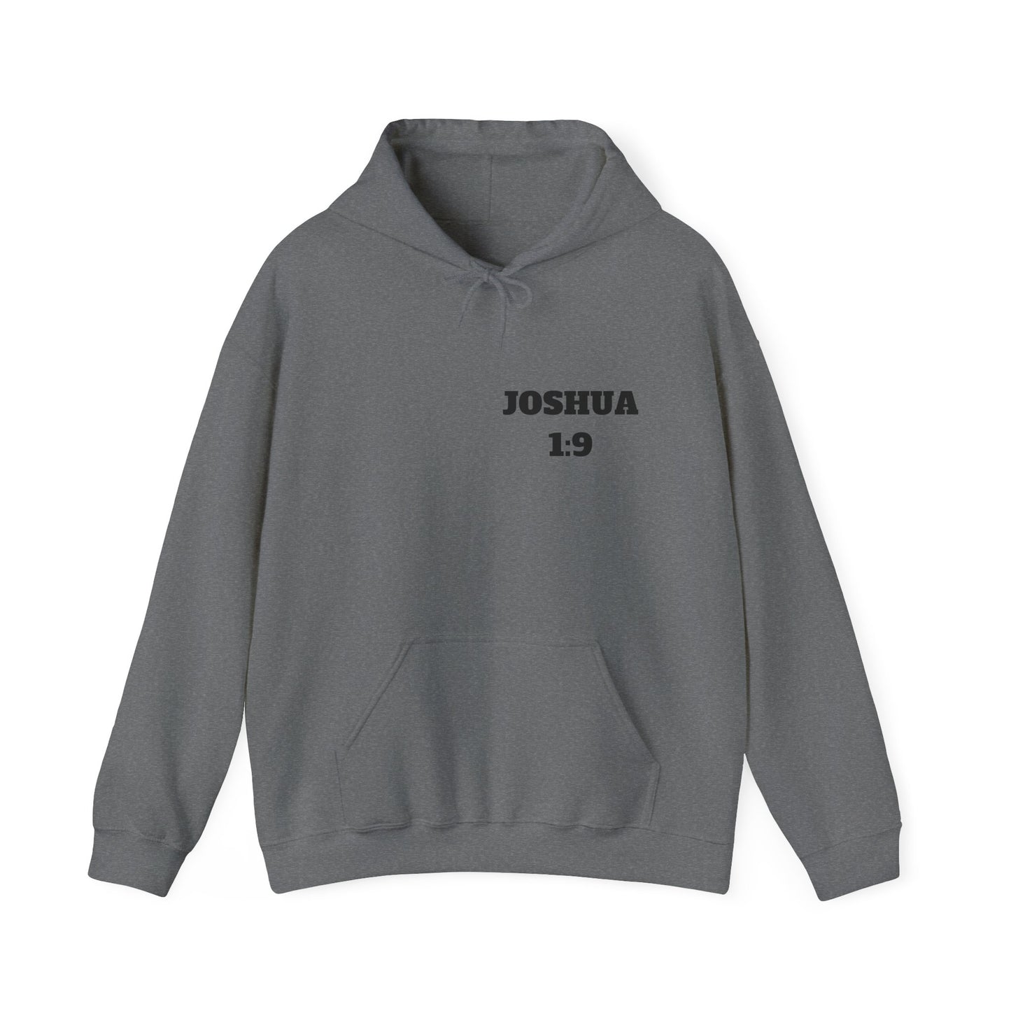 Joshua 1:9 Christian Hoodie, Christian Gifts, Christian Back To School Gifts, Trendy Christian Apparel