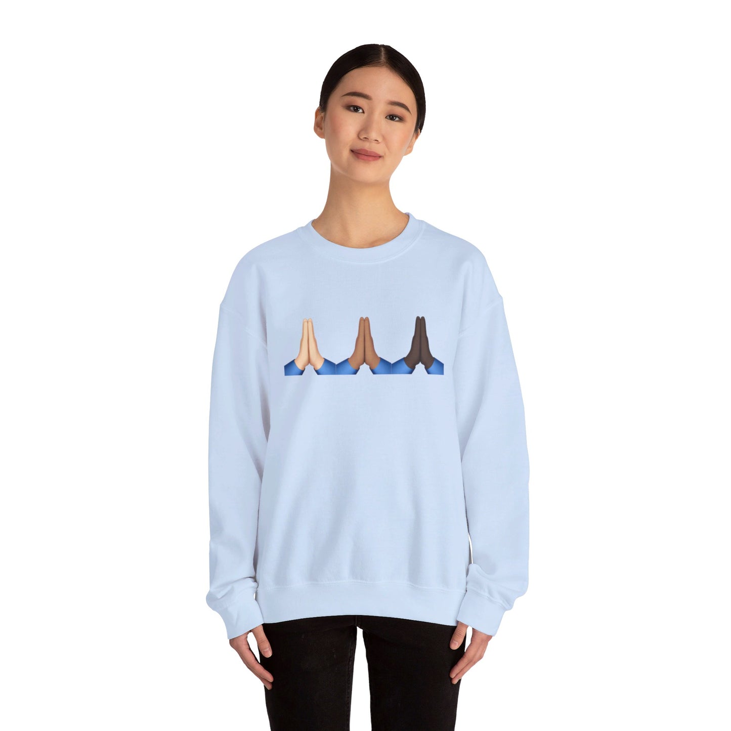 Praying Hands Emoji Shirt -Pray Shirt, Pray Sweatshirt, Christian Clothing, Christian Shirts, Christian Sweatshirt, Christian Hoodie, Prayer