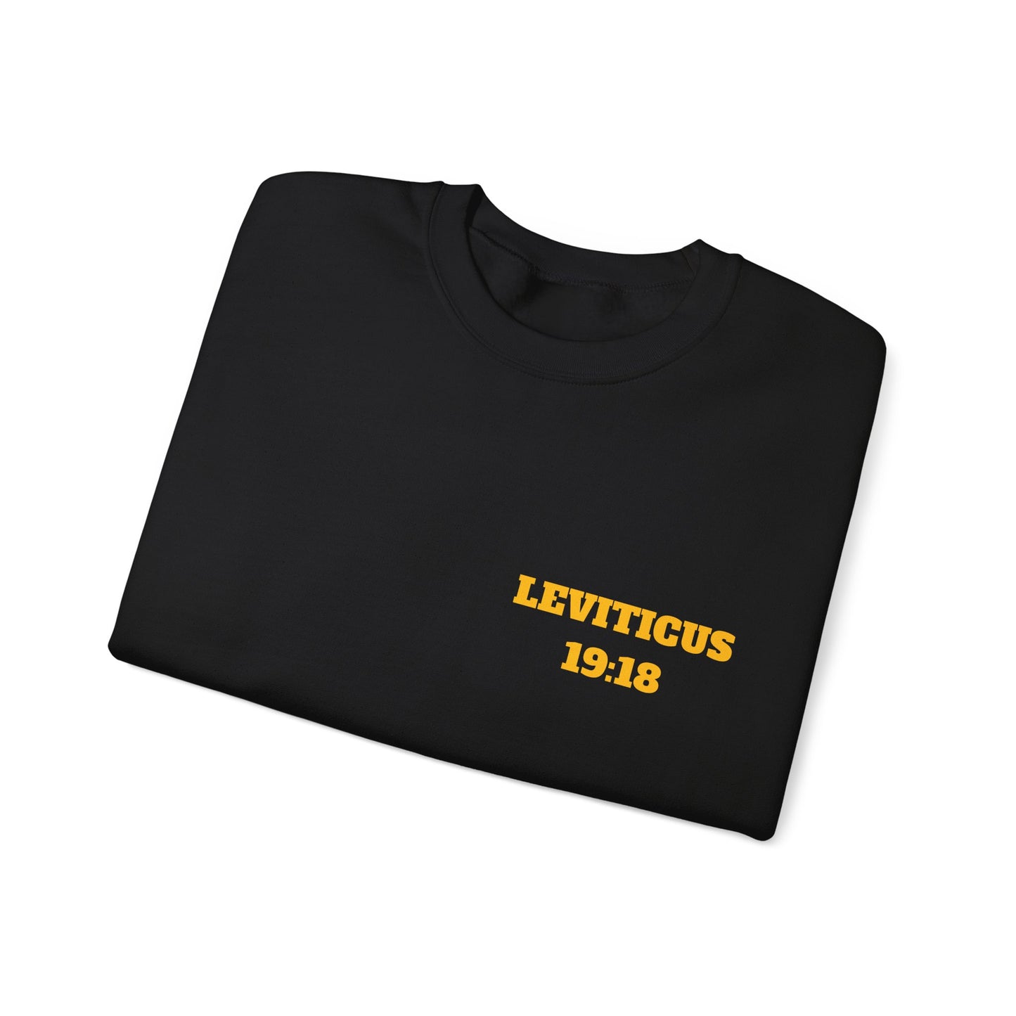 Leviticus 19:18 Christian Sweatshirt, Christian Gifts, Christian Back To School Gifts, Trendy Christian Apparel