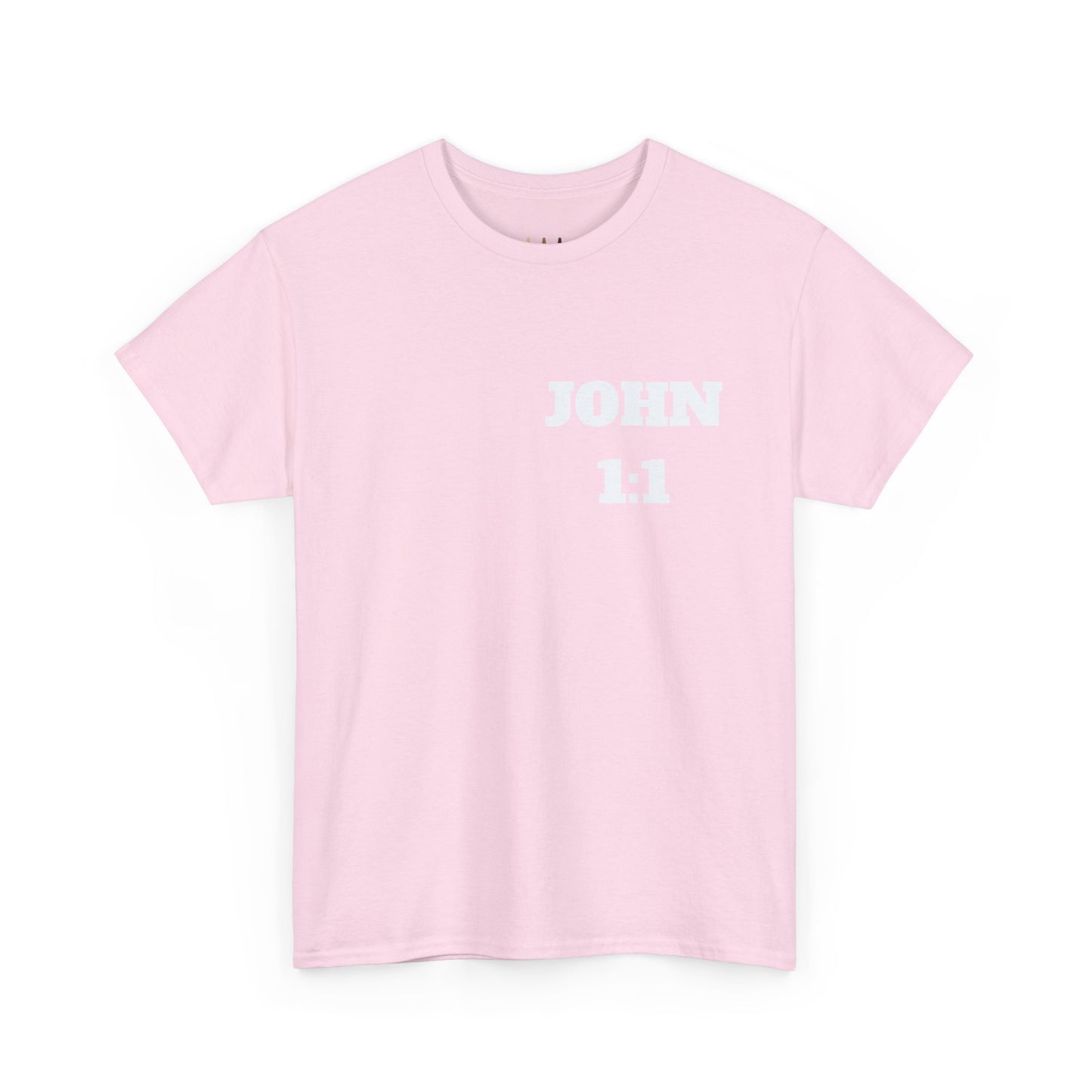 John 1:1 Bible Verse Shirt, Faith Based Clothing, Church Shirts, Christian Apparel, Trendy Christian Clothing