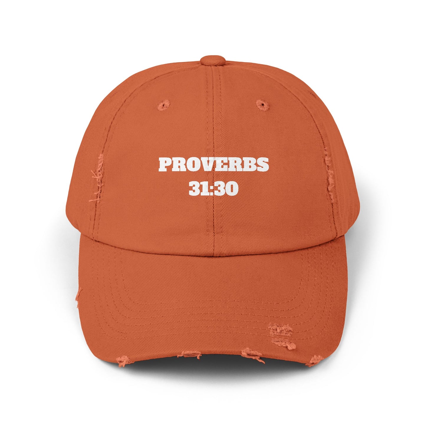 Proverbs 31:30 Christian Dad Hat, Church Hat, Church Hat For Women, Womens Christian Hats, Spring Clothing, Christian Gifts, Distressed Cap
