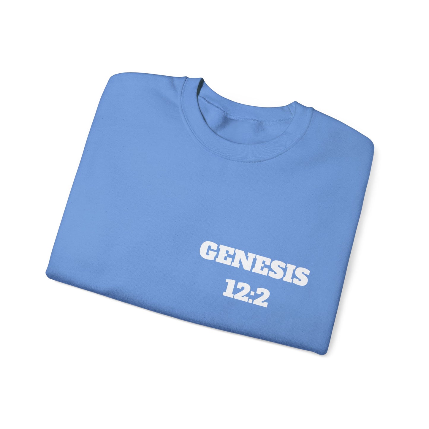 Genesis 12:2 Christian Sweatshirt, Christian Gifts, Christian Back To School Gifts, Trendy Christian Apparel