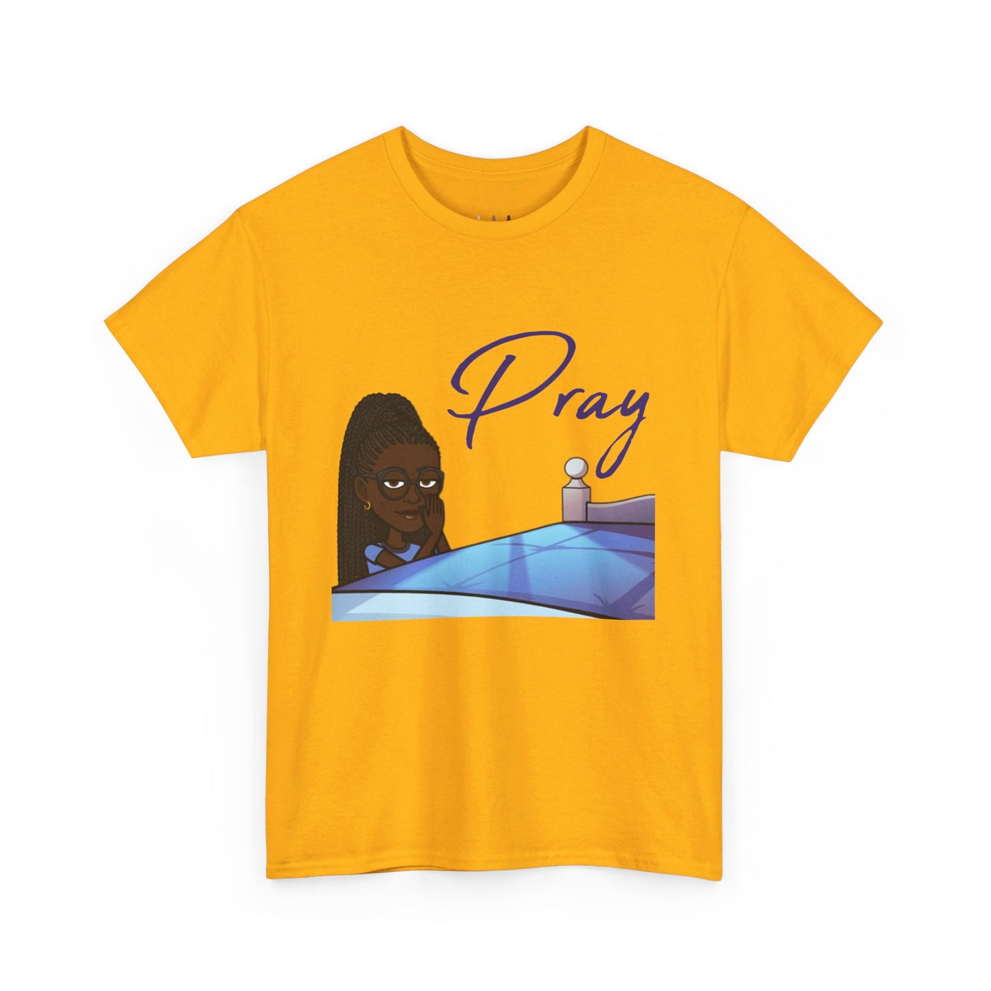 Praying Bitmoji Christian Women's TShirt, Women's Easter Outfit, Easter Gifts, Women's Easter Gifts, Christian Women's Clothing, Pray TShirt