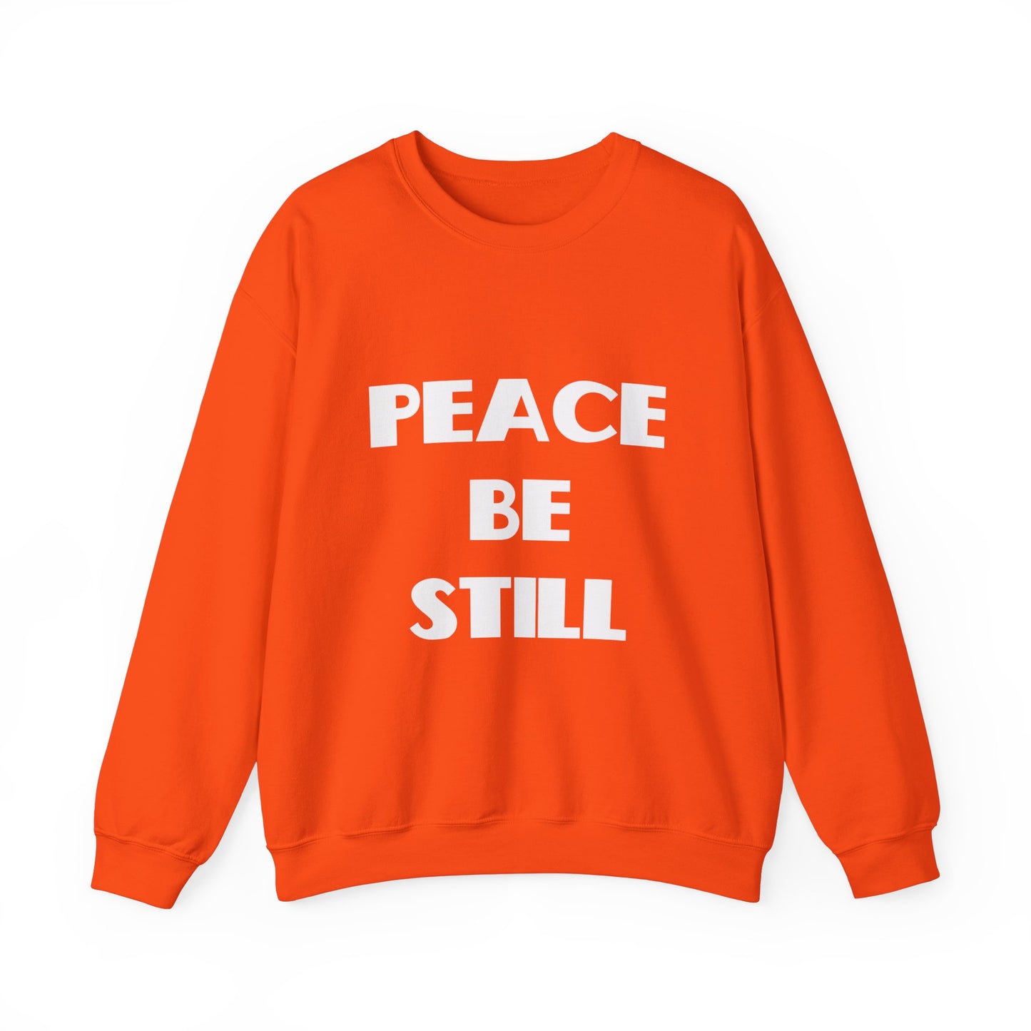 Peace Be Still Christian Sweatshirt, Christian Gifts, Christian Back To School Gifts, Trendy Christian Apparel