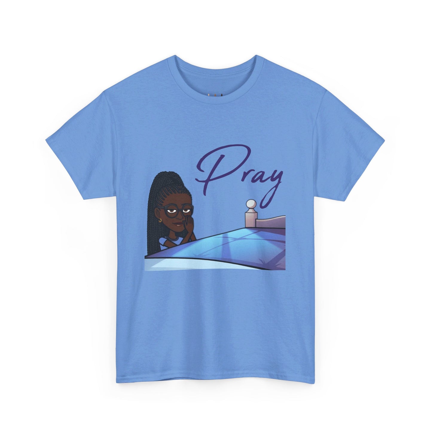 Praying Bitmoji Christian Women's TShirt, Women's Easter Outfit, Easter Gifts, Women's Easter Gifts, Christian Women's Clothing, Pray TShirt