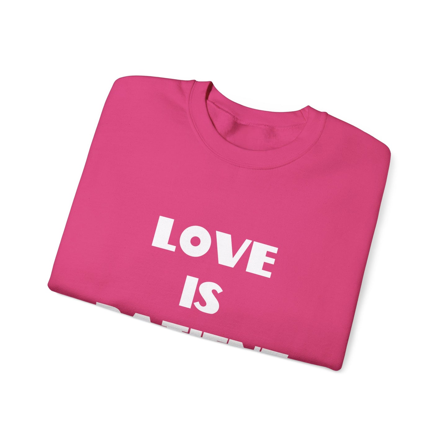 Love is Patient Christian Sweatshirt, Christian Gifts, Christian Back To School Gifts, Church Outfits