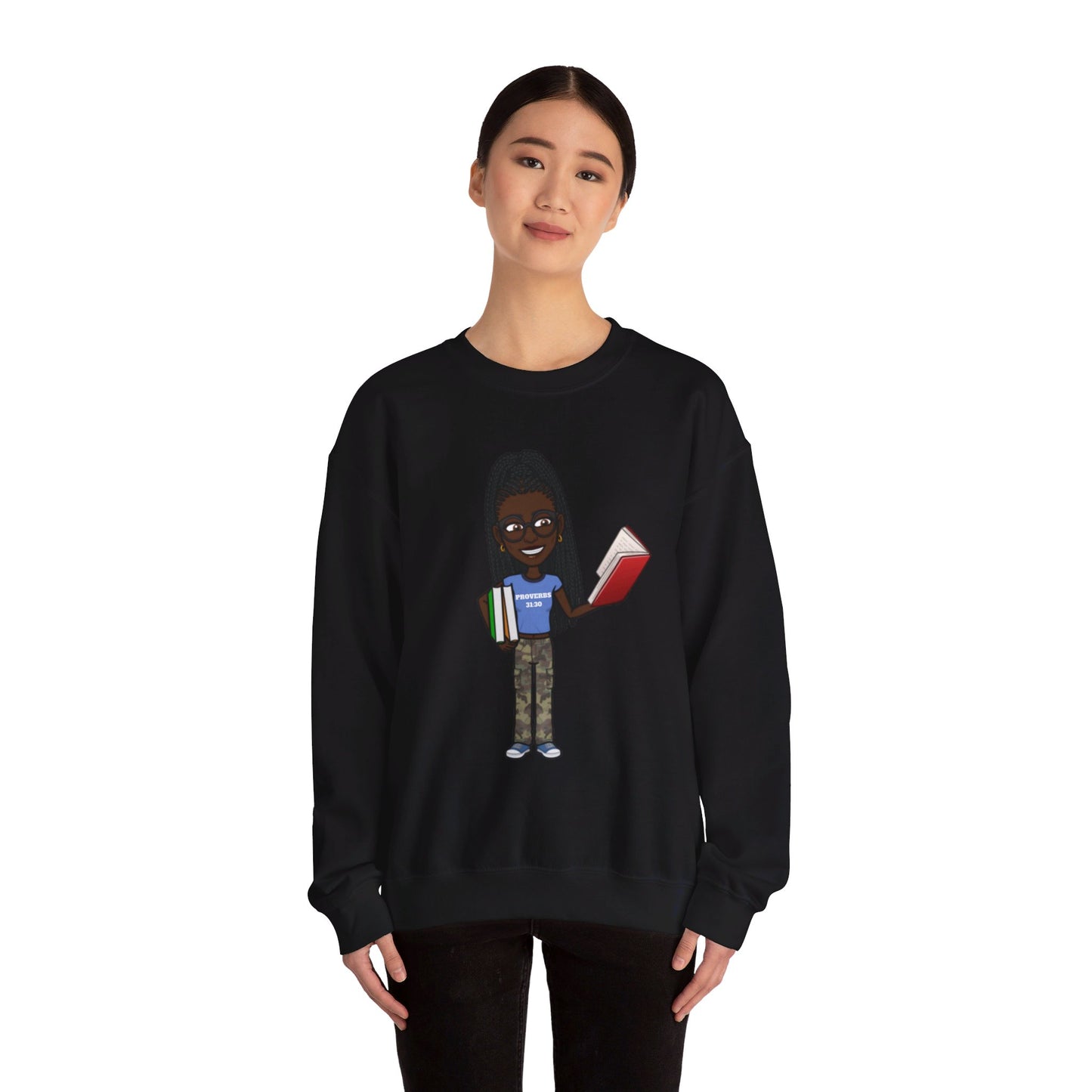 Proverbs 31 Bitmoji Character Sweatshirt