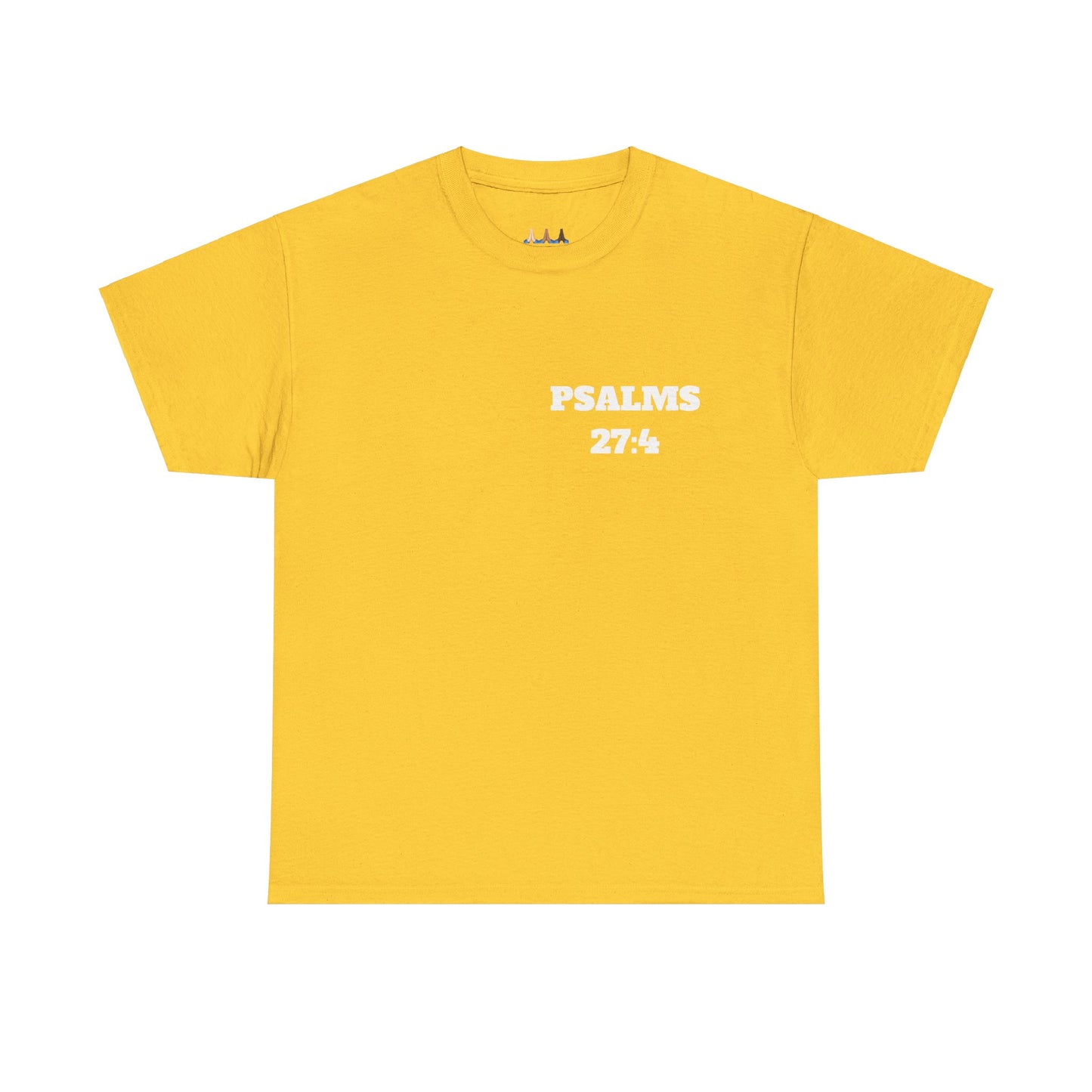 Psalms 27:4 Christian T-Shirt, Christian Gifts, Christian Back To School Gifts, Trendy Christian Apparel