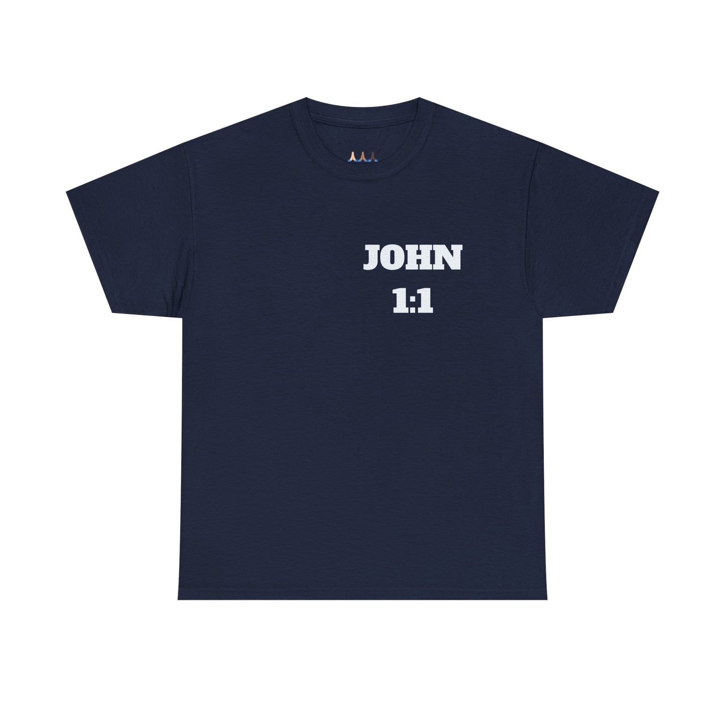 John 1:1 Bible Verse Shirt, Faith Based Clothing, Church Shirts, Christian Apparel, Trendy Christian Clothing