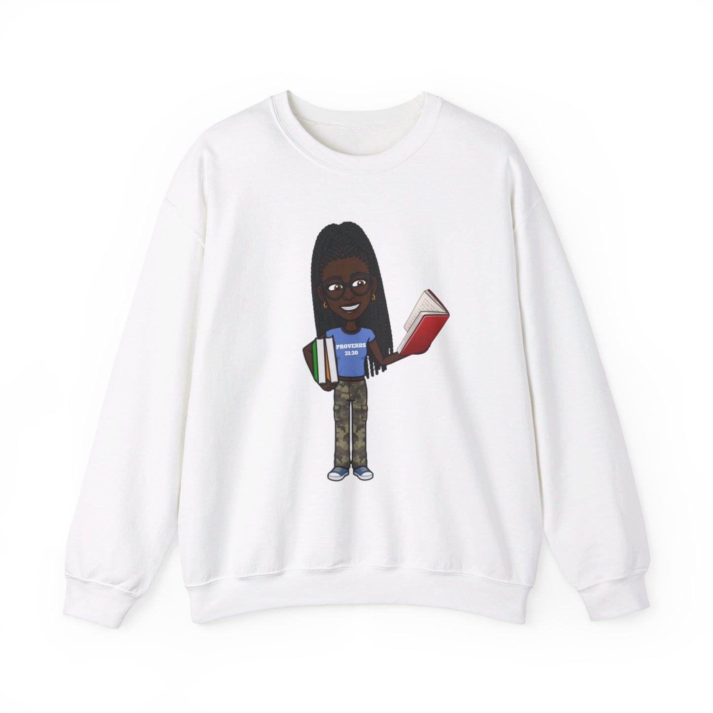 Proverbs 31 Bitmoji Character Sweatshirt