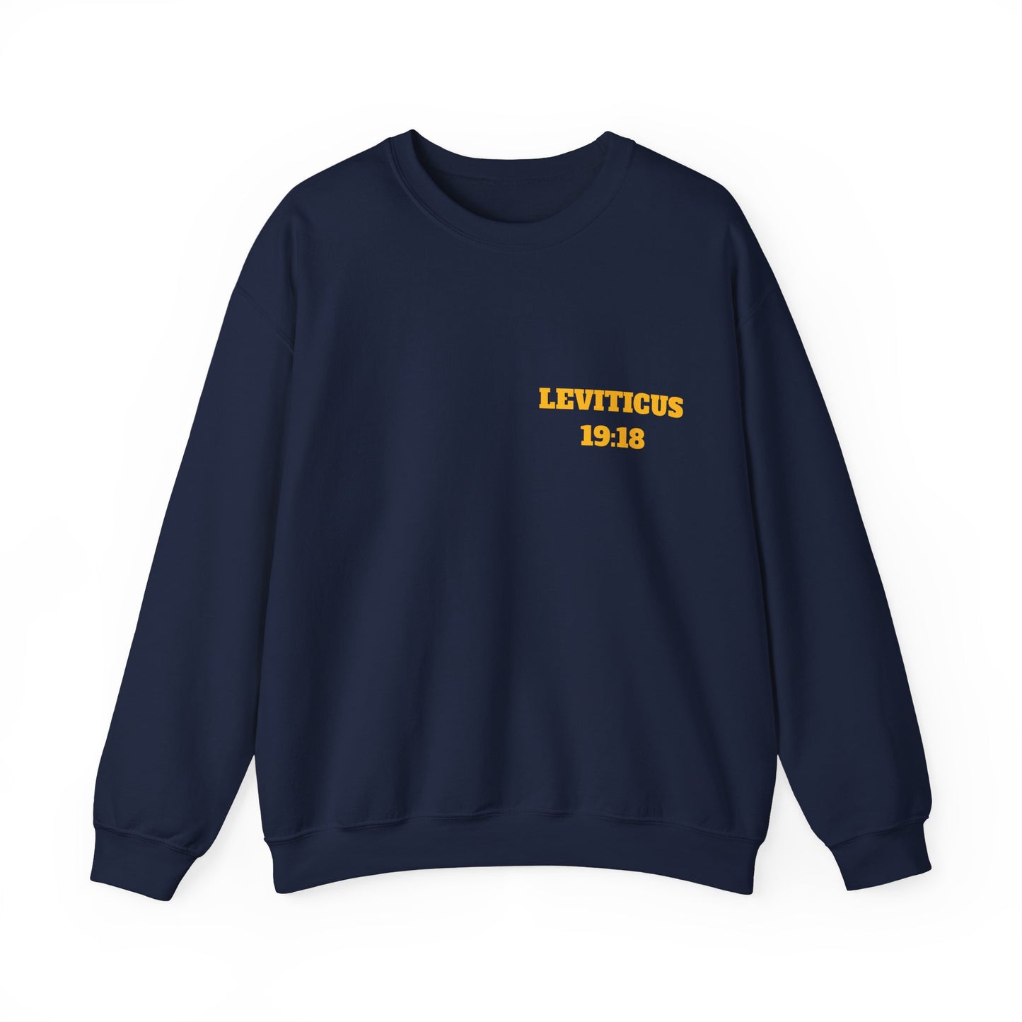 Leviticus 19:18 Christian Sweatshirt, Christian Gifts, Christian Back To School Gifts, Trendy Christian Apparel