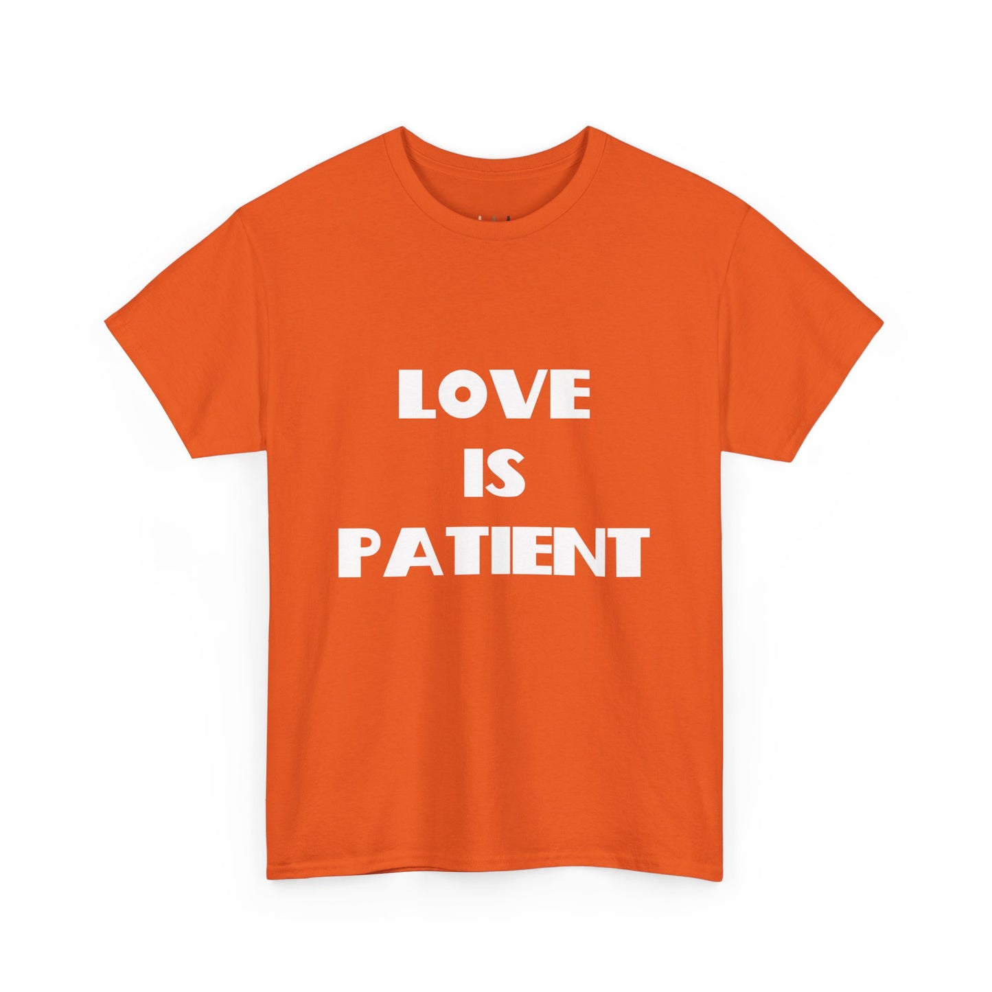 Love Is Patient Christian T-Shirt, Christian Gifts, Christian Back To School Gifts, Trendy Christian Apparel