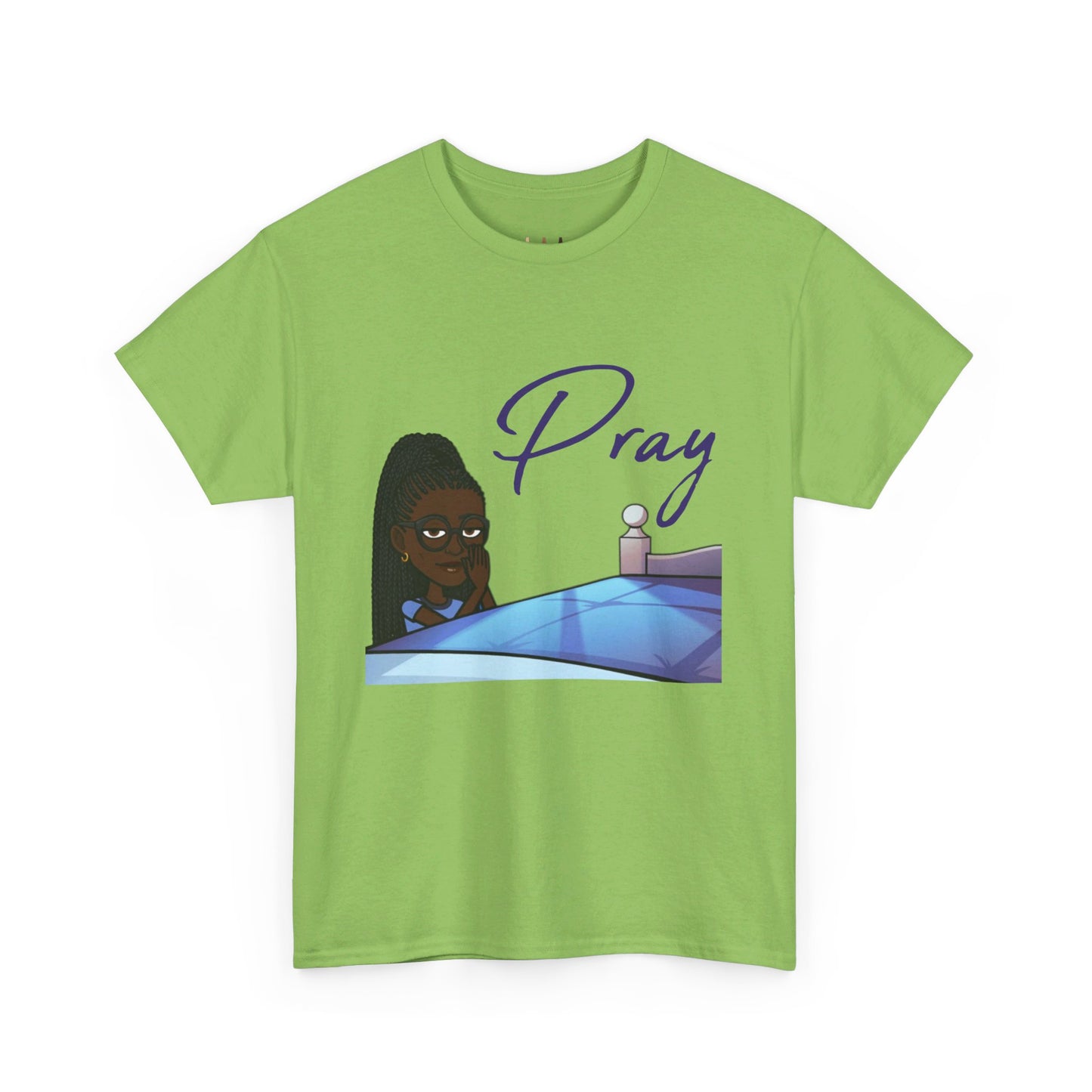 Praying Bitmoji Christian Women's TShirt, Women's Easter Outfit, Easter Gifts, Women's Easter Gifts, Christian Women's Clothing, Pray TShirt
