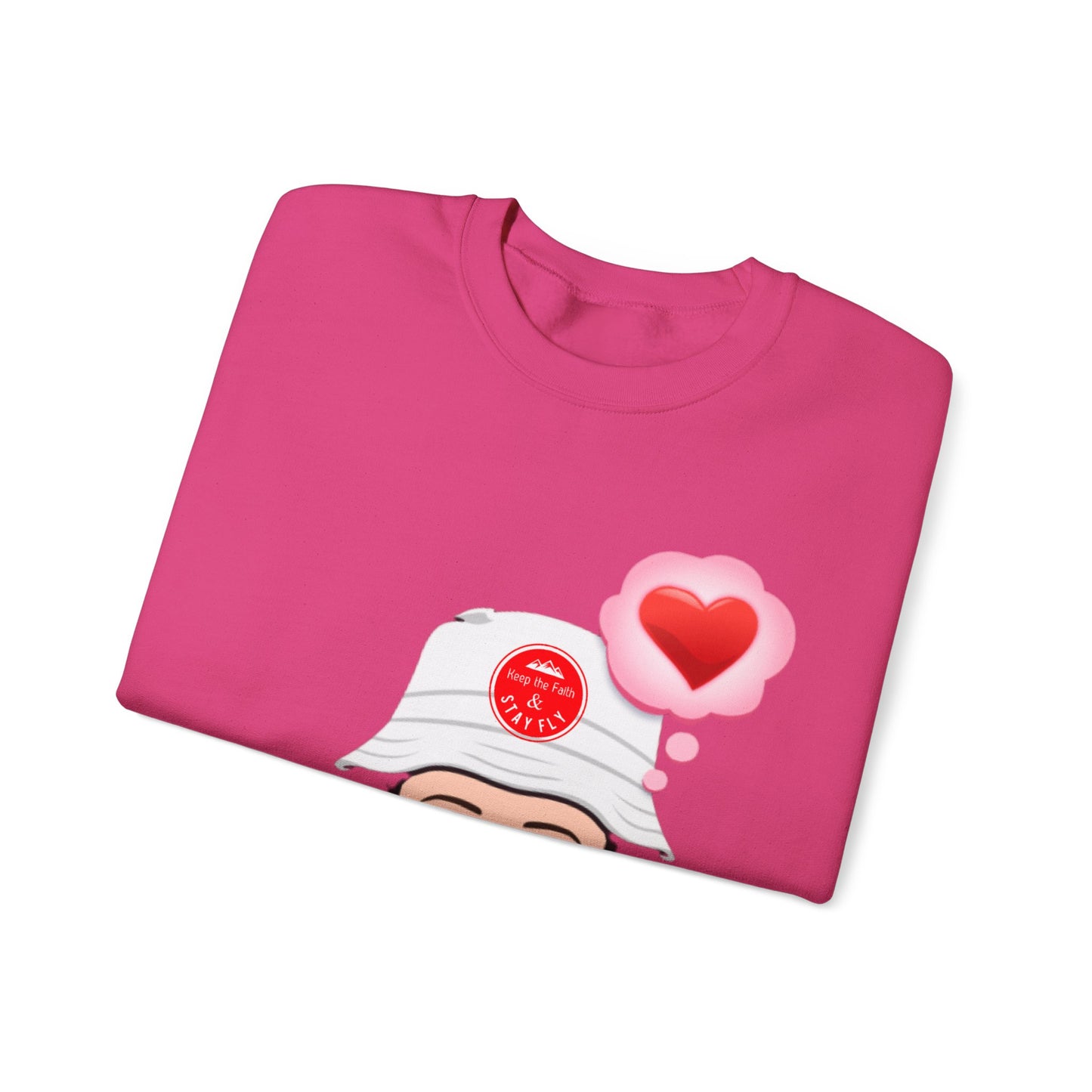 Love Is Kind Women's Christian Emoji Sweatshirt
