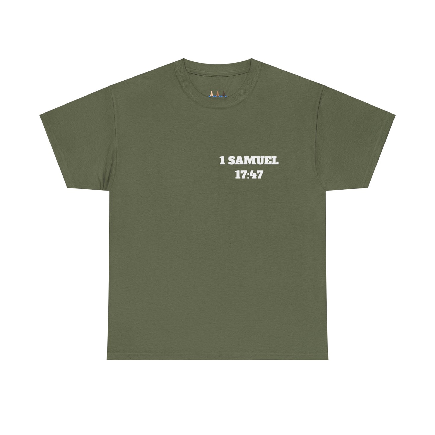 1 Samuel 17:47 Christian T-Shirt, Christian Gifts, Christian Back To School Gifts, Trendy Christian Apparel