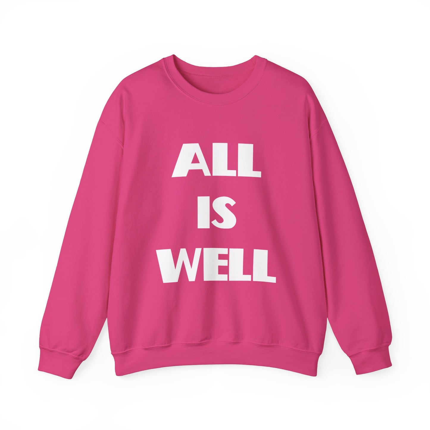 All Is Well Christian Sweatshirt, Christian Gifts, Christian Back To School Gifts, Church Outfits
