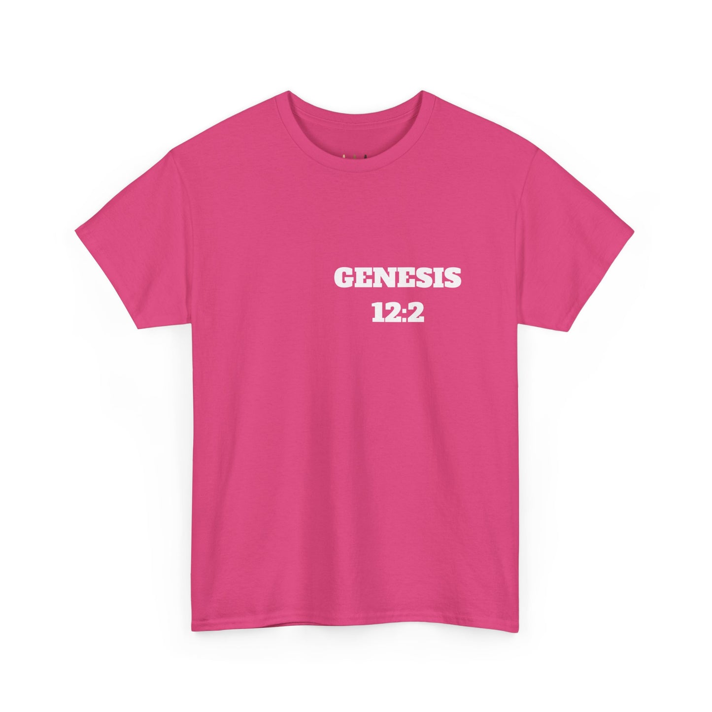 Genesis 12:2 Christian T-Shirt, Christian Gifts, Christian Back To School Gifts, Trendy Christian Apparel