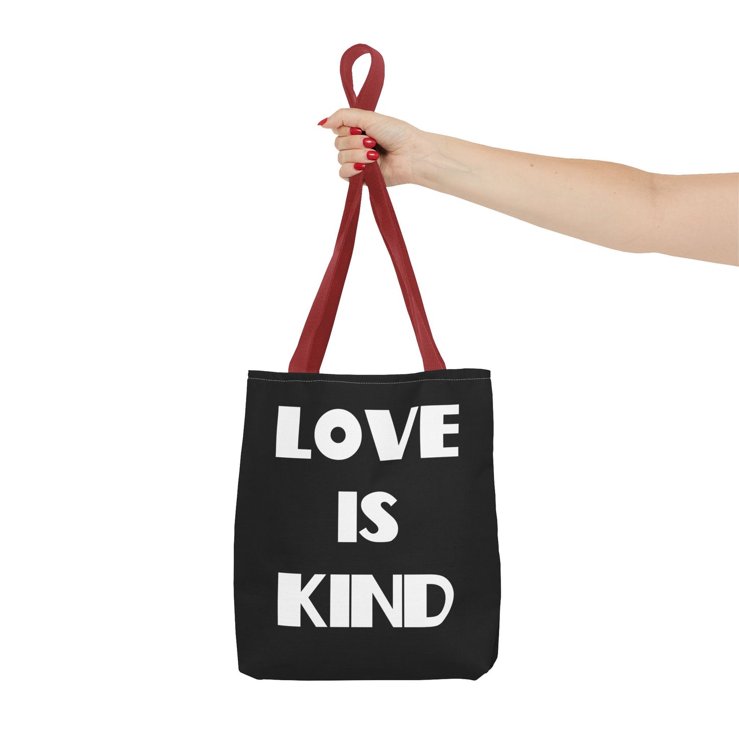 Love is Patient & Love Is Kind Christian Tote Bag, Christian Gifts, Christian Back To School Gifts, Trendy Christian Apparel