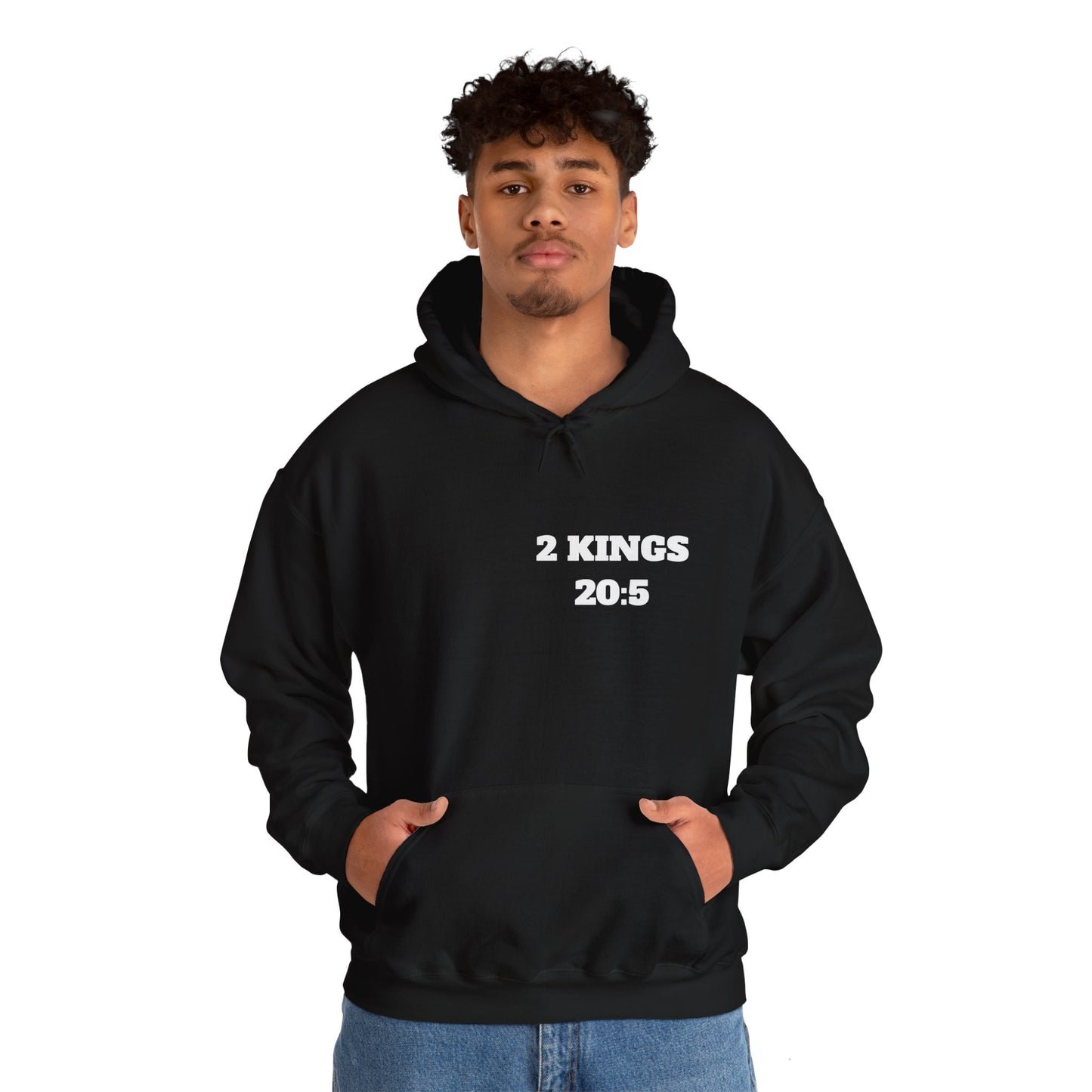 2 Kings 20:5 Christian Hoodie, Christian Gifts, Christian Back To School Gifts, Trendy Christian Apparel