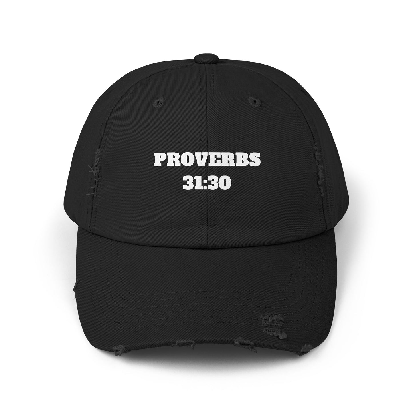 Proverbs 31:30 Christian Dad Hat, Church Hat, Church Hat For Women, Womens Christian Hats, Spring Clothing, Christian Gifts, Distressed Cap