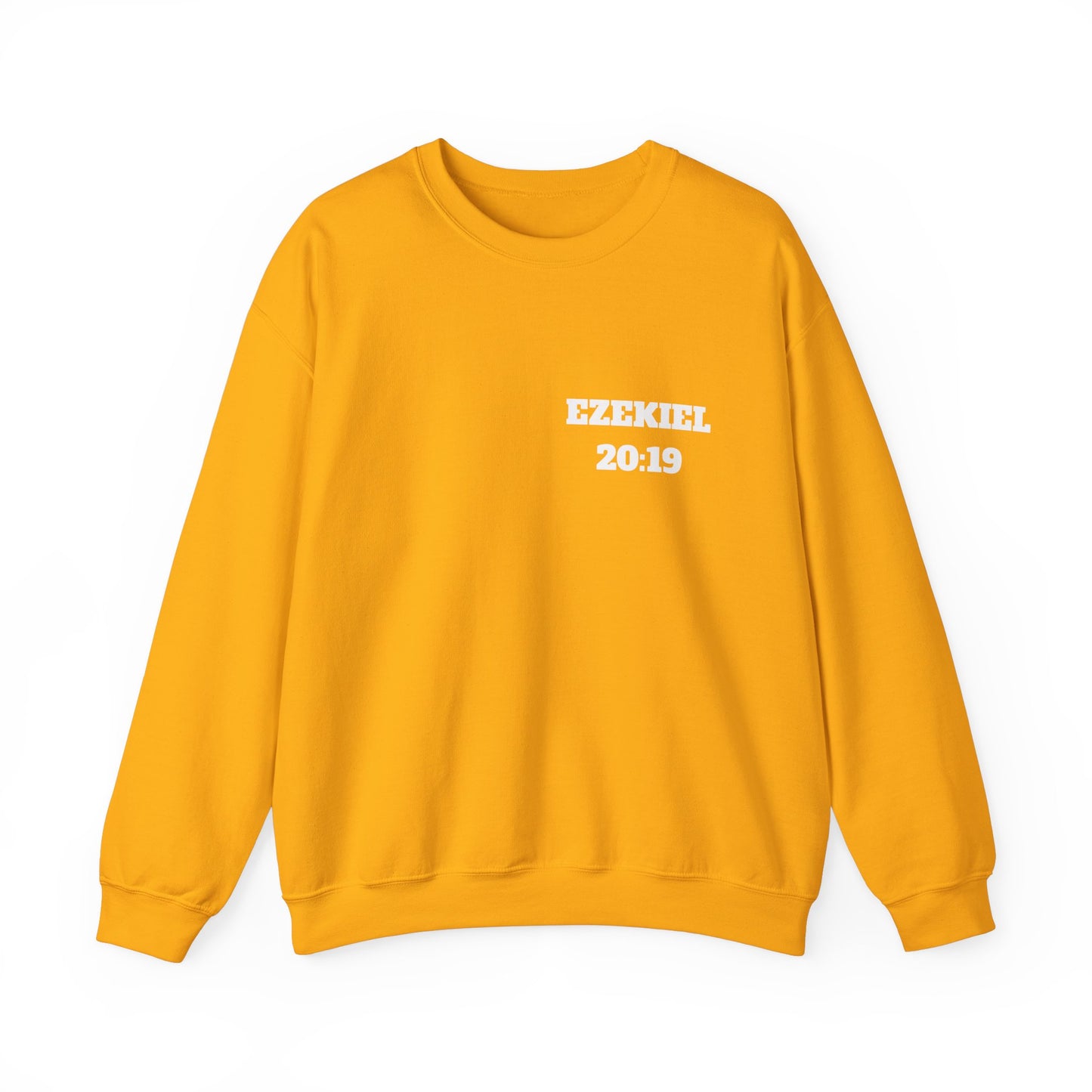 Ezekiel 20:19 Christian Sweatshirt, Christian Gifts, Christian Back To School Gifts, Church Outfits