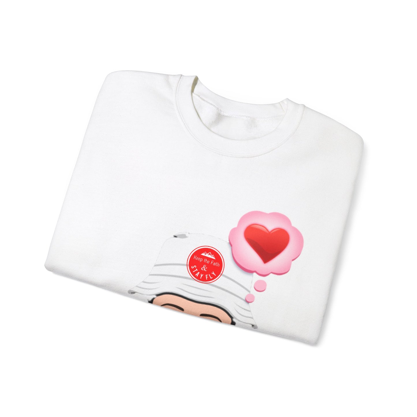Love Is Kind Women's Christian Emoji Sweatshirt