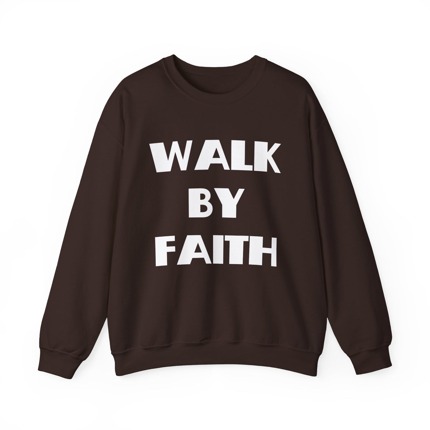 Walk By Faith Christian Sweatshirt, Christian Gifts, Christian Back To School Gifts, Trendy Christian Apparel