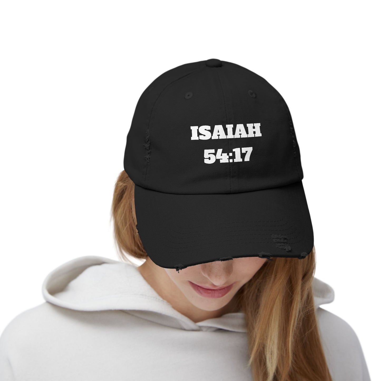 Isaiah 54:17 Christian Dad Hat, Christian Caps, Church Hats For Women, Mens Christian Hats, Spring Clothing, Christian Gifts, Distressed Cap