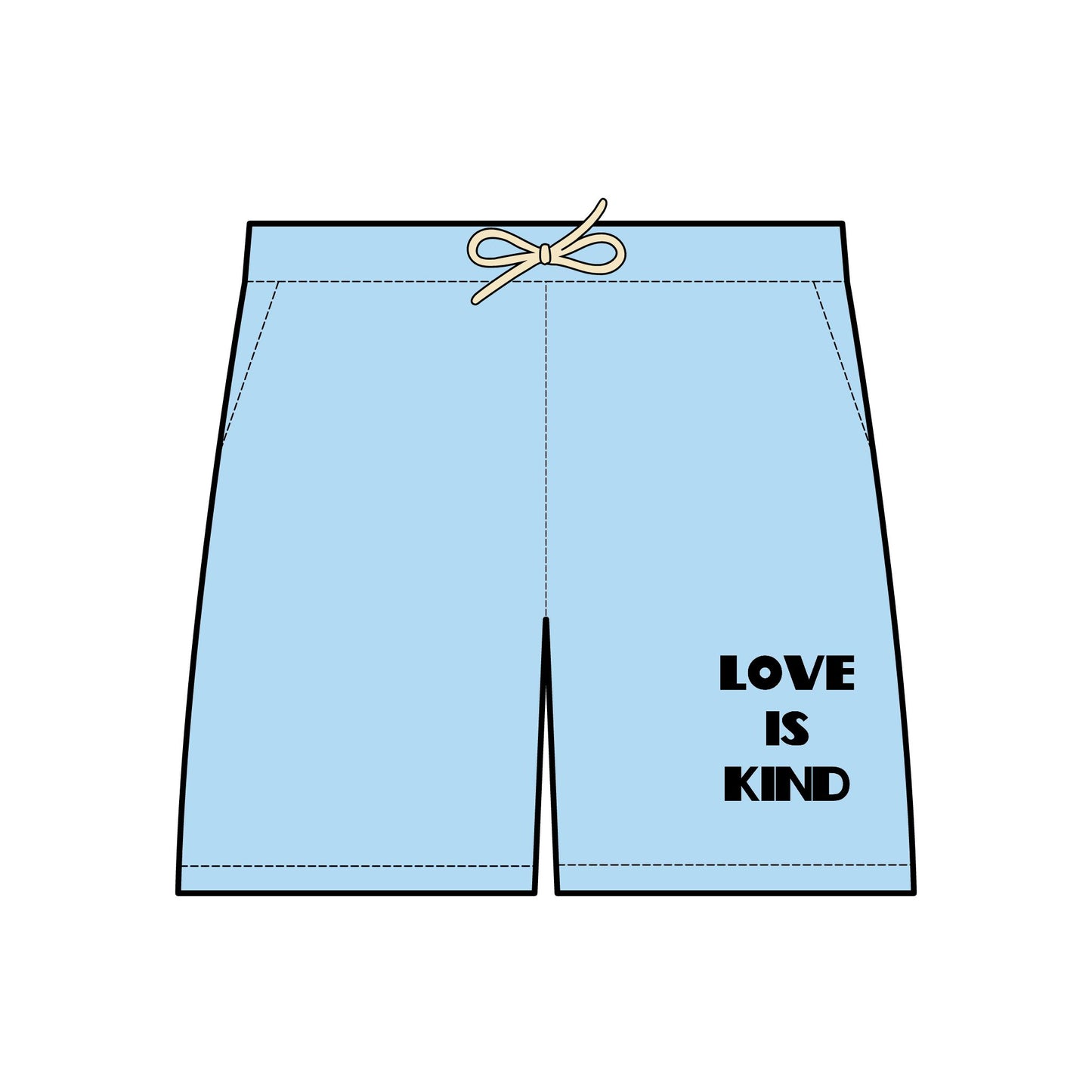 Love Is Kind Christian Shorts For The Summer, Christian Shorts, Christian Gifts, Christian Back To School Clothes, Church Outfits