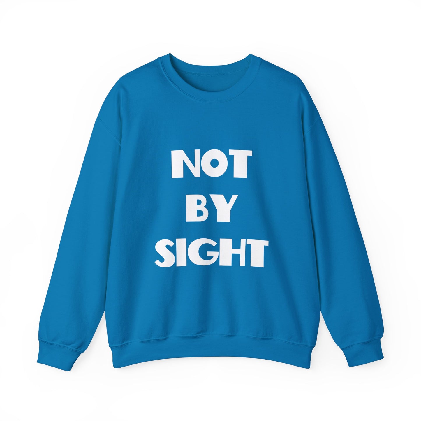 Not By Sight Christian Sweatshirt, Christian Gifts, Christian Back To School Gifts, Church Outfits