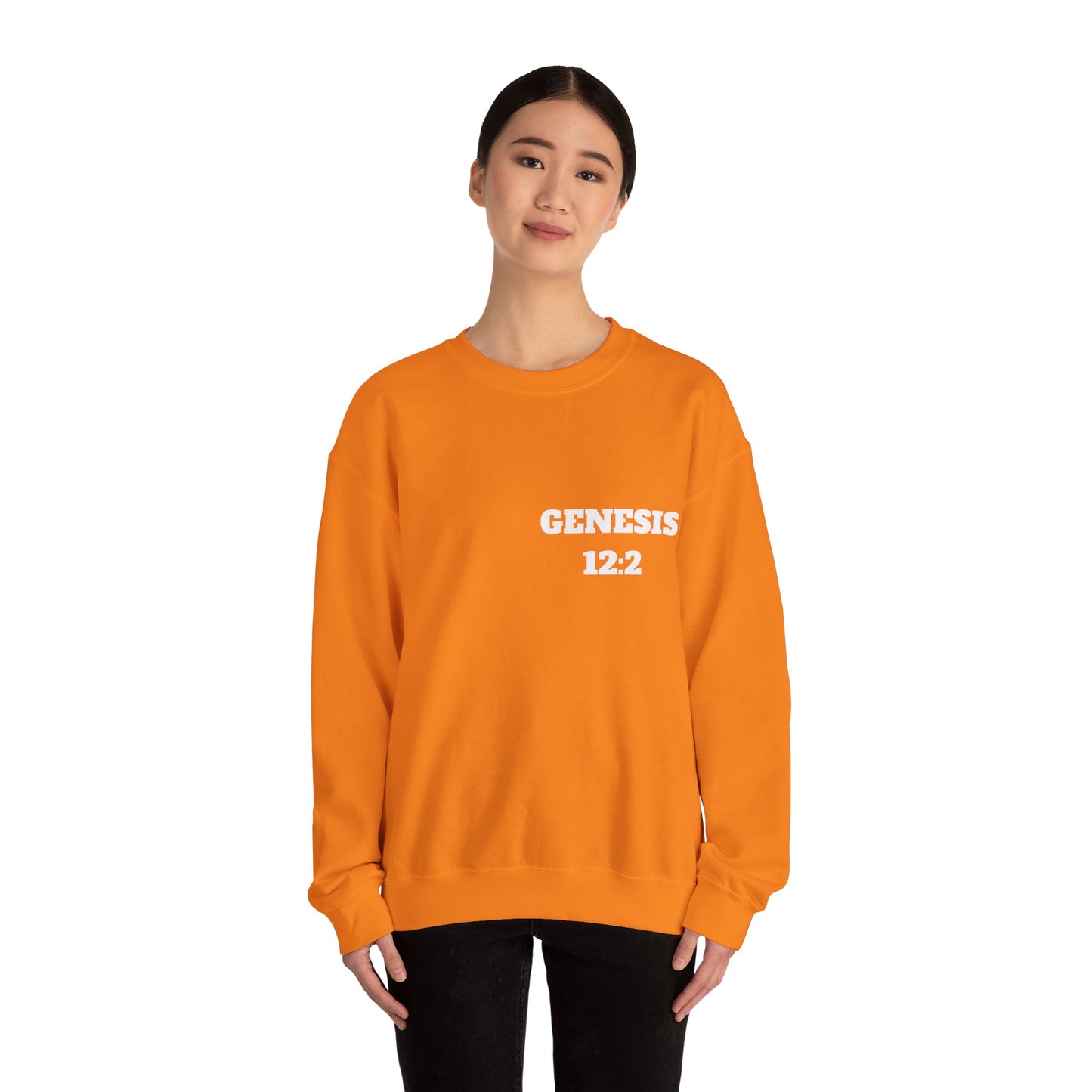 Genesis 12:2 Christian Sweatshirt, Christian Gifts, Christian Back To School Gifts, Trendy Christian Apparel