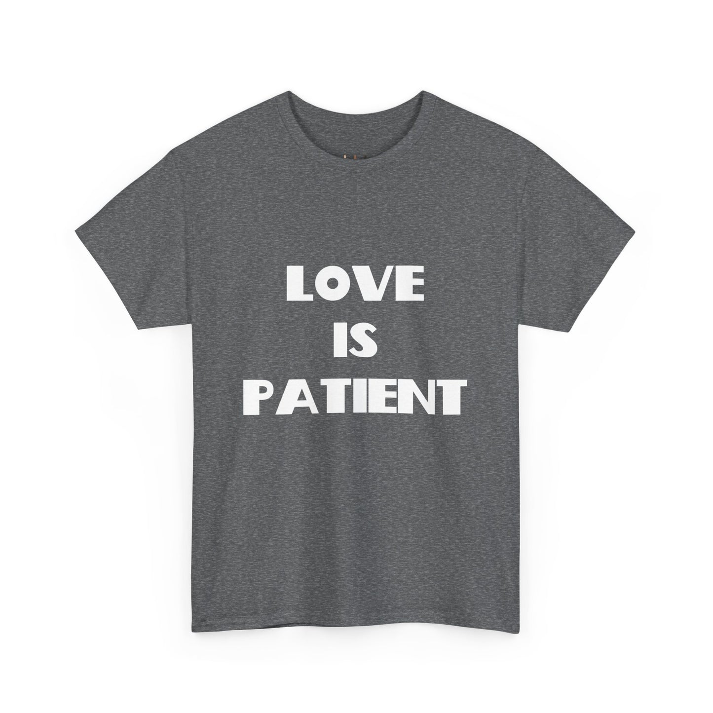 Love Is Patient Christian T-Shirt, Christian Gifts, Christian Back To School Gifts, Trendy Christian Apparel