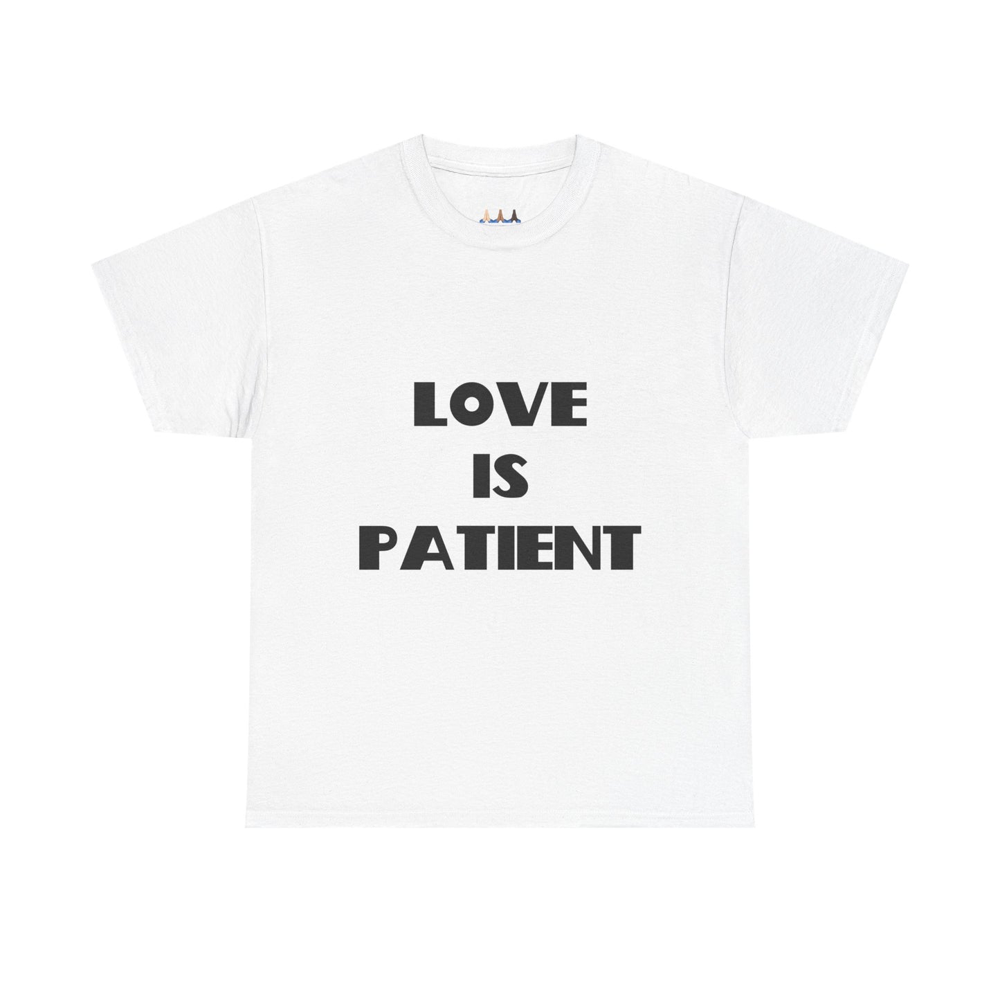 Love Is Patient Christian T-Shirt, Christian Gifts, Christian Back To School Clothes, Church Outfits, Minimalist T-Shirt