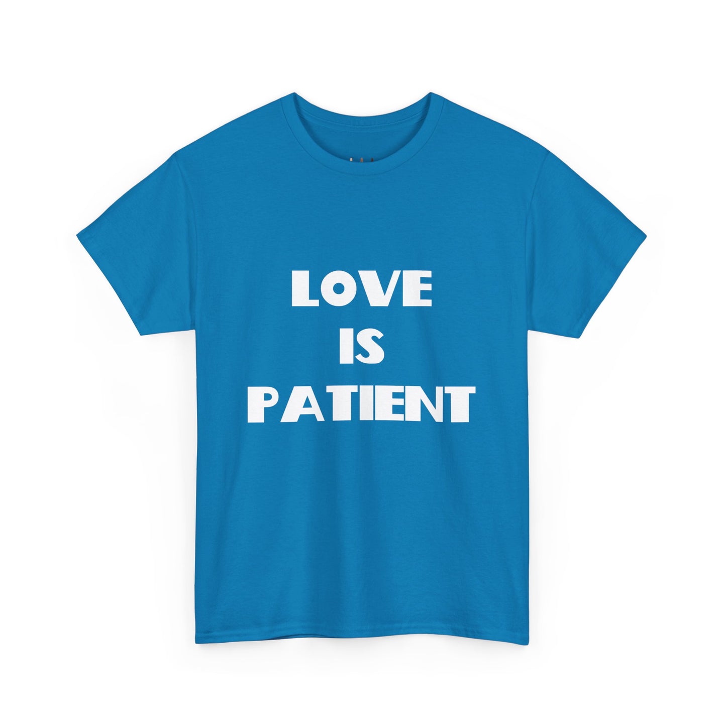 Love Is Patient Christian T-Shirt, Christian Gifts, Christian Back To School Gifts, Trendy Christian Apparel