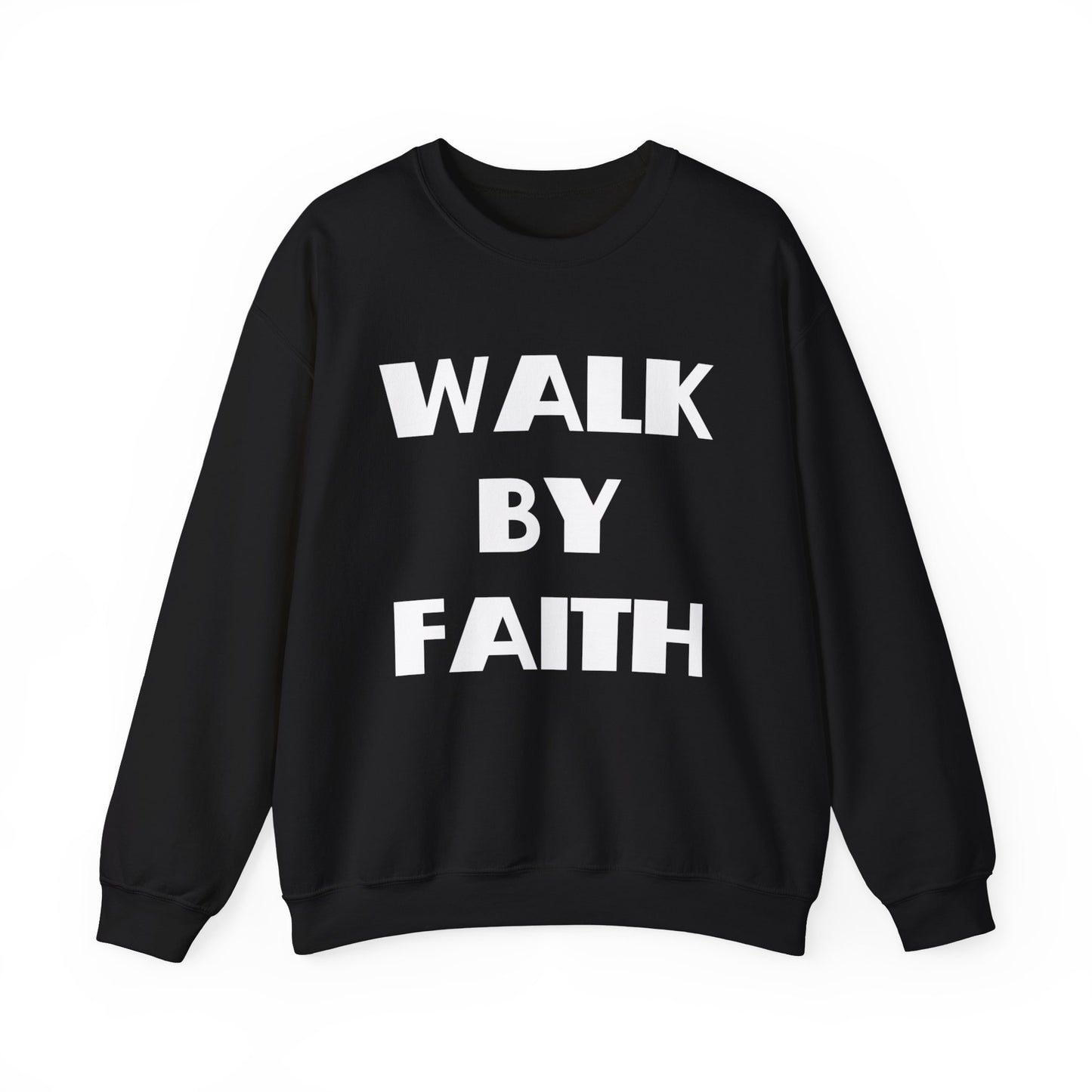 Walk By Faith Christian Sweatshirt, Christian Gifts, Christian Back To School Gifts, Trendy Christian Apparel