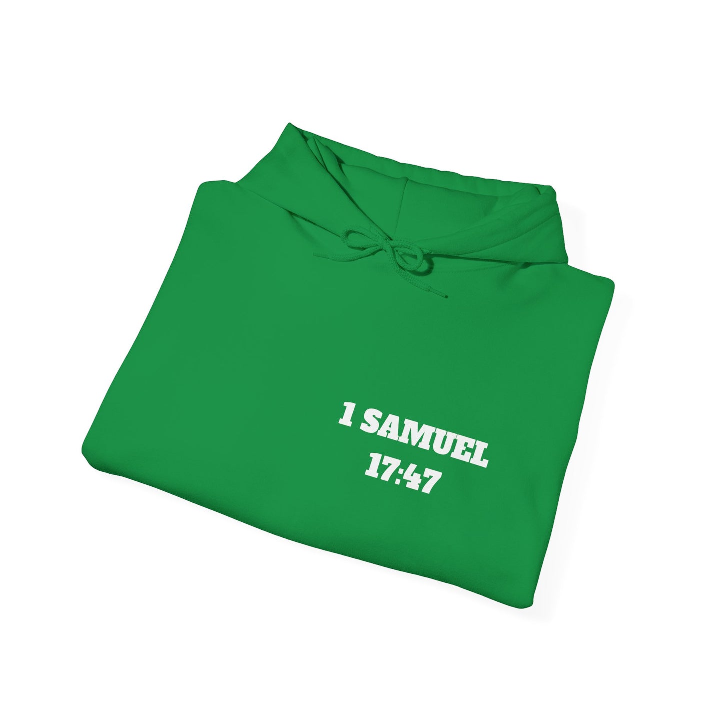 1 Samuel 17:47 Christian Hoodie, Christian Gifts, Christian Back To School Gifts, Trendy Christian Apparel