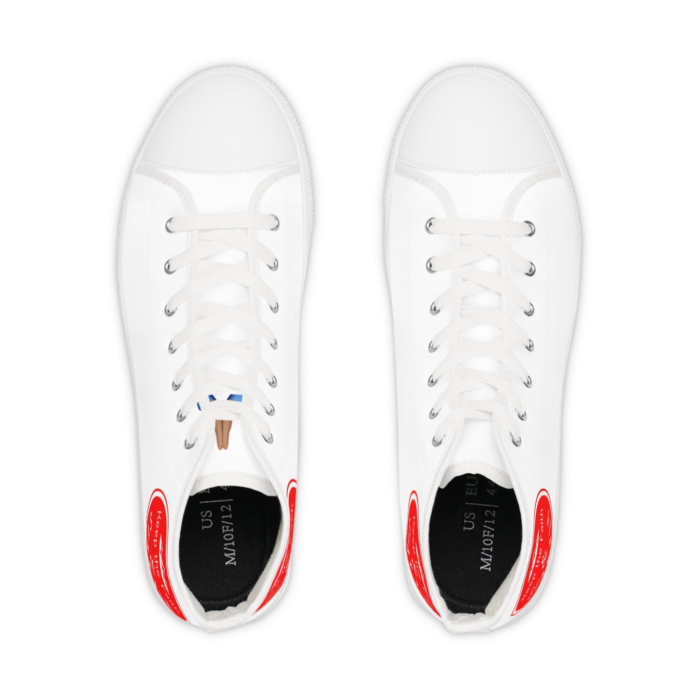 Keep The Faith & Stay Fly Christian Men's Sneakers