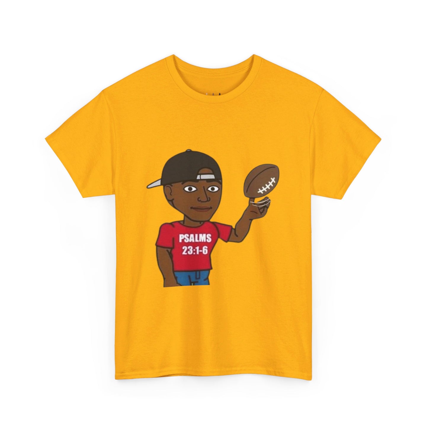 Psalms 23:1-6 Bitmoji Christian Men's T-Shirt, Mens Easter Shirt, Easter Gifts, Mens Easter Gifts, Christian Mens Clothes, Men's Gifts Ideas