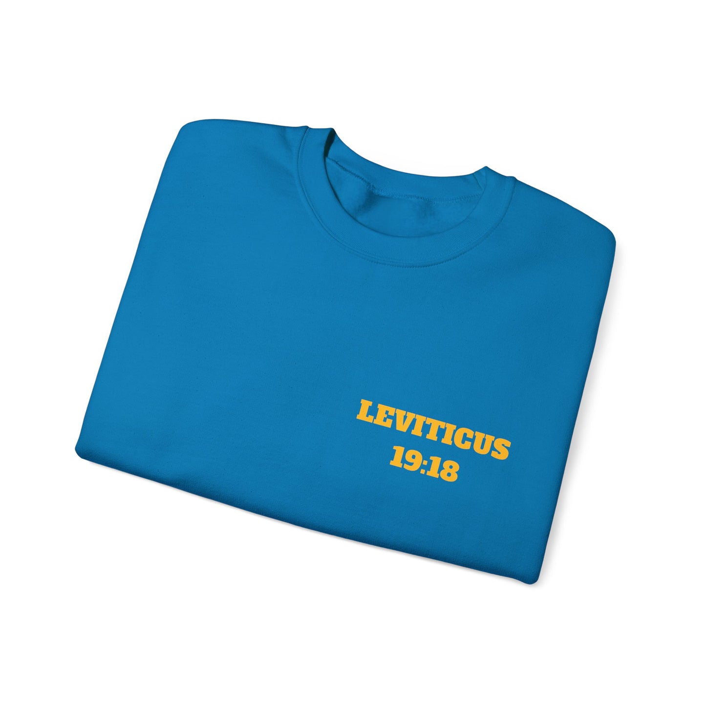 Leviticus 19:18 Christian Sweatshirt, Christian Gifts, Christian Back To School Gifts, Trendy Christian Apparel