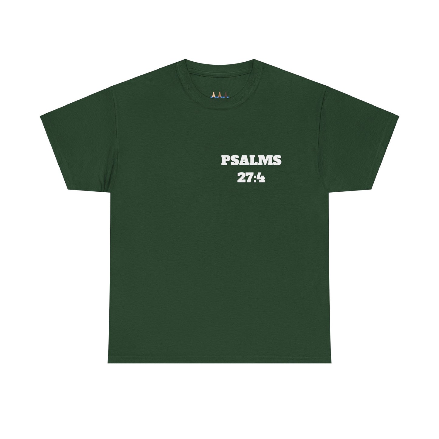Psalms 27:4 Christian T-Shirt, Christian Gifts, Christian Back To School Gifts, Trendy Christian Apparel