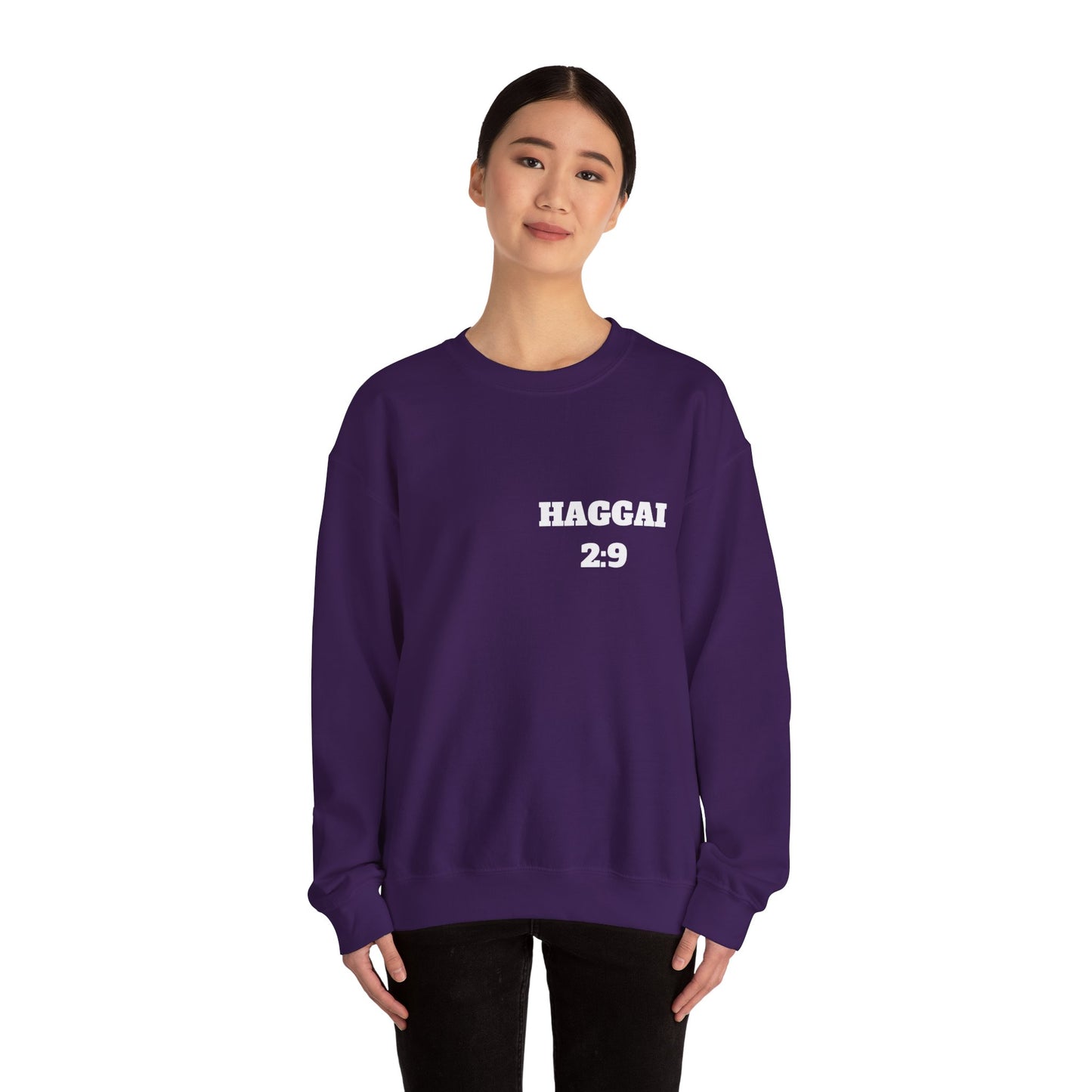 Haggai 2:9 Christian Sweatshirt, Christian Gifts, Christian Back To School Gifts, Church Outfits
