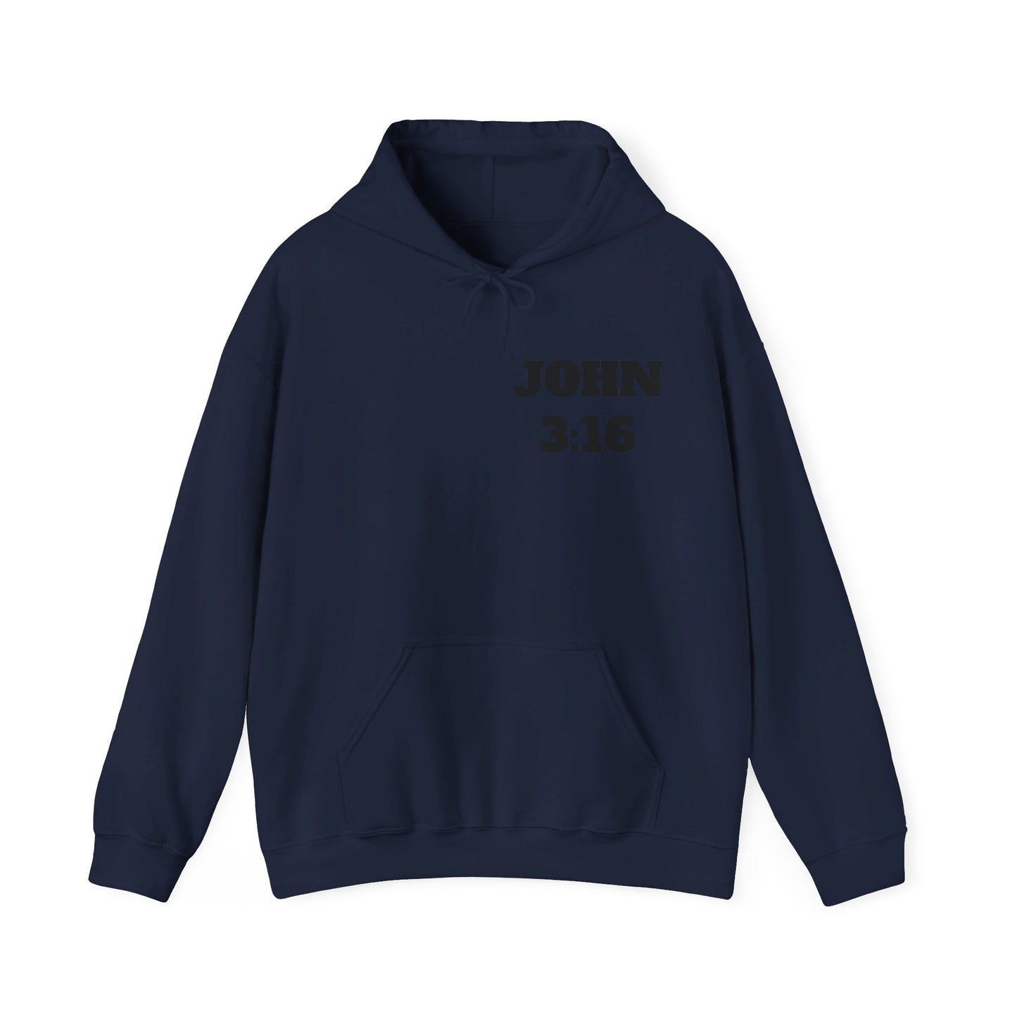 John 3:16 - Christian Clothing, Christian Shirts, Christian Sweatshirt, Christian Hoodie, Top Religious Shirts, Bible Shirts, Bible verse