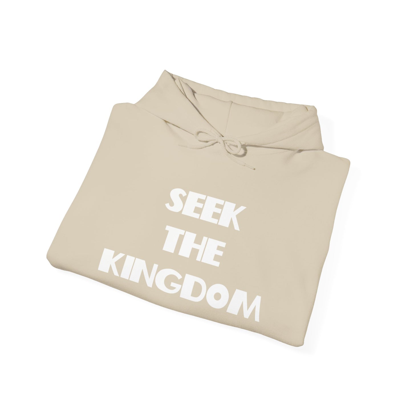Seek The Kingdom Hoodie – Christian Gifts, Trendy Christian Apparel, Christian Christmas Gifts