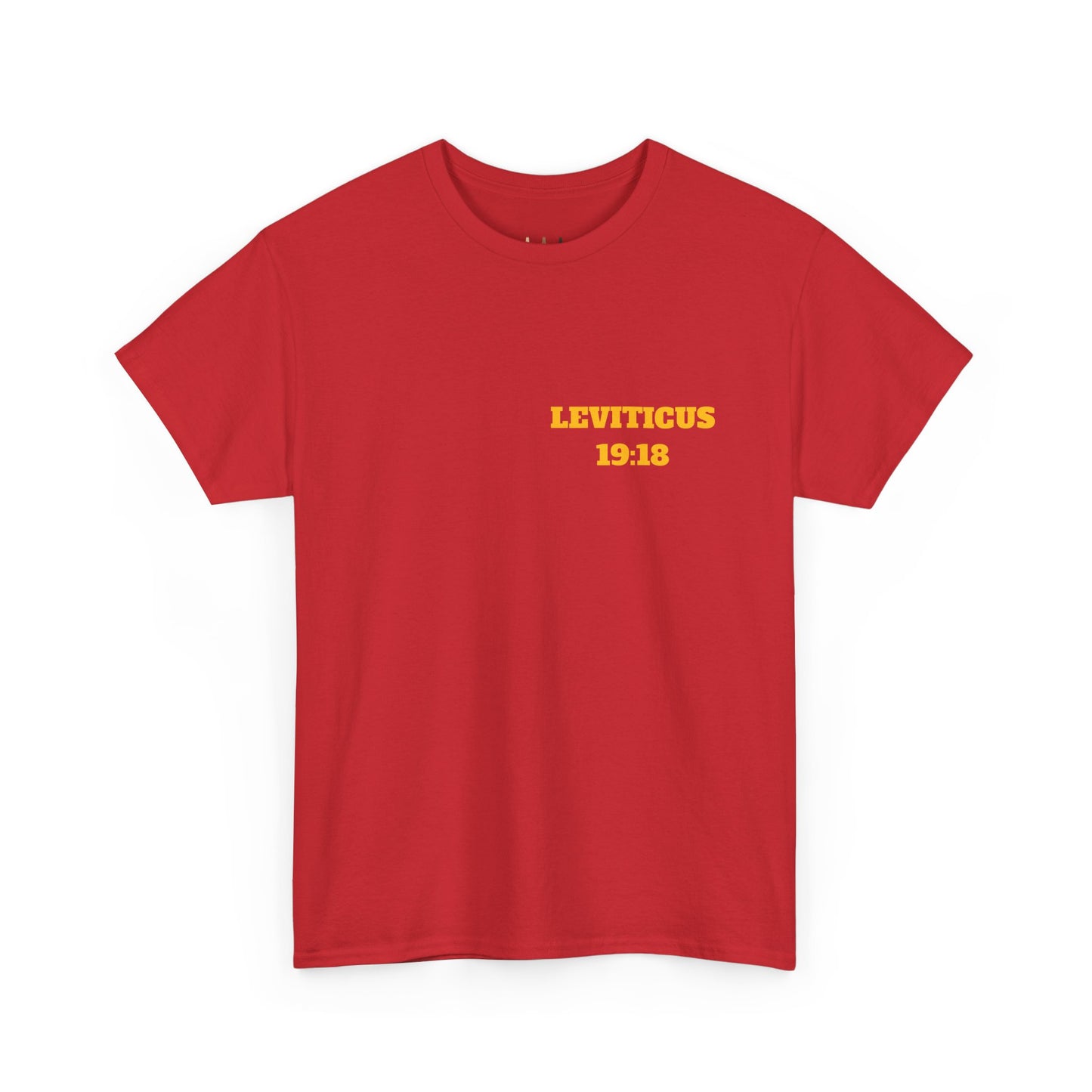 Leviticus 19:18 Christian T-Shirt, Christian Gifts, Christian Back To School Gifts, Trendy Christian Apparel
